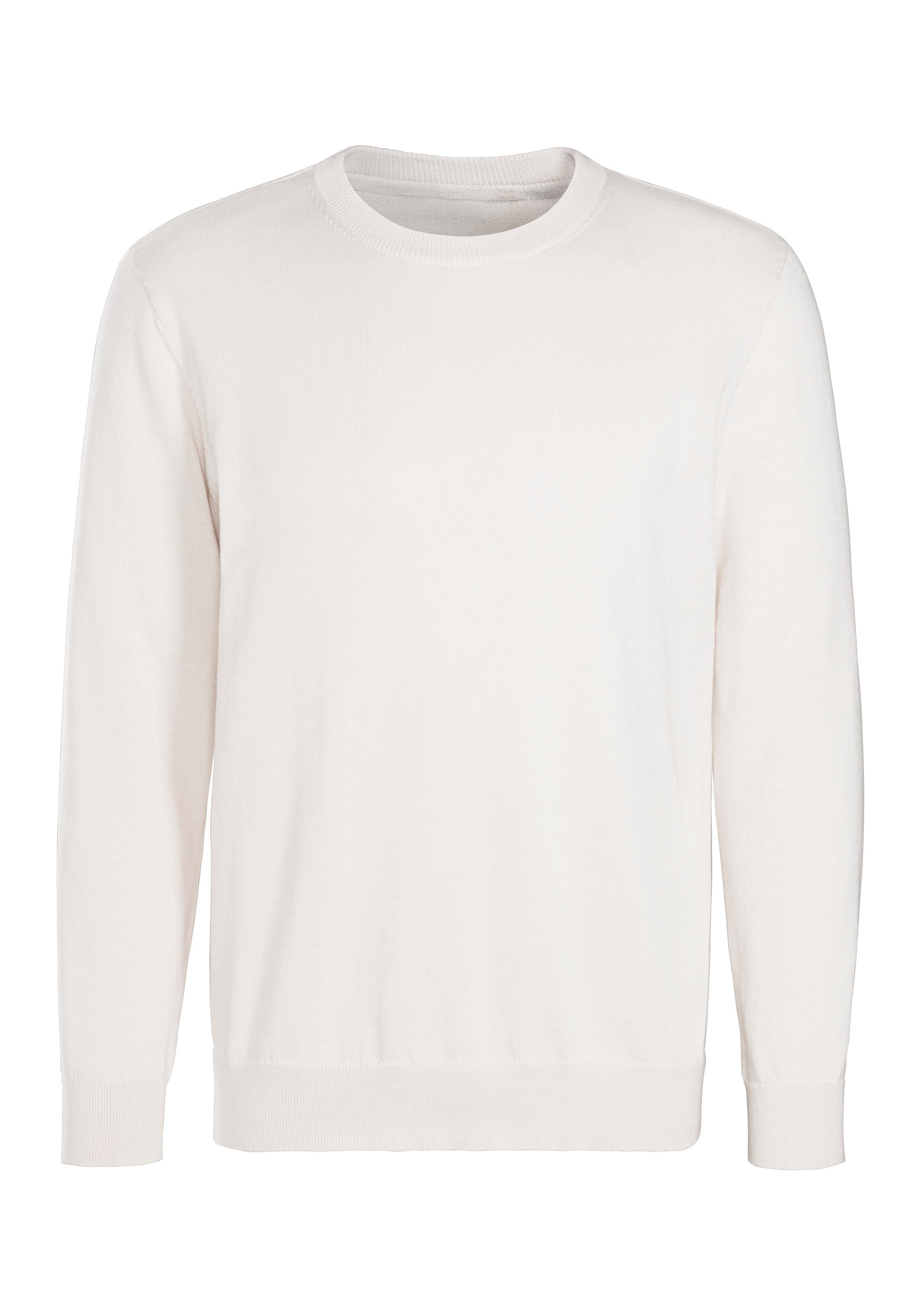 H.I.S Gebreide trui Regular fit, lange mouwen, pullover van fijn breiwerk, katoenmix