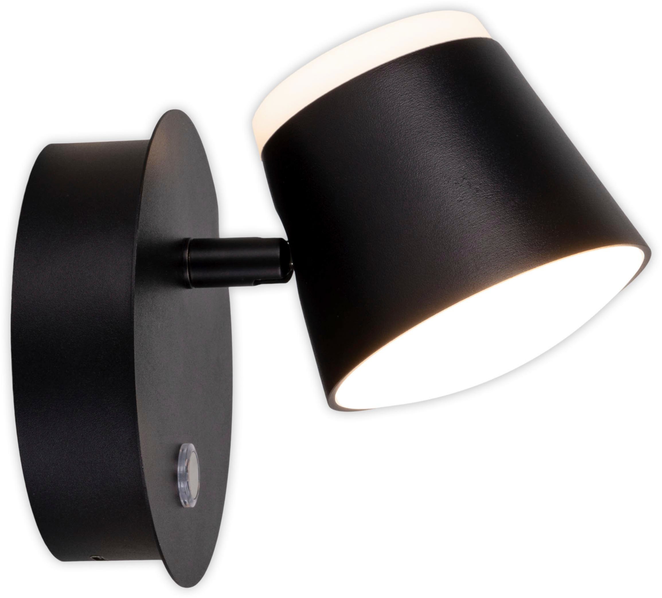 näve Led-wandlamp Tondo magnetisch, batterij opladen via usb-c kabel, dimbaar per touch, geheugen (1 stuk)
