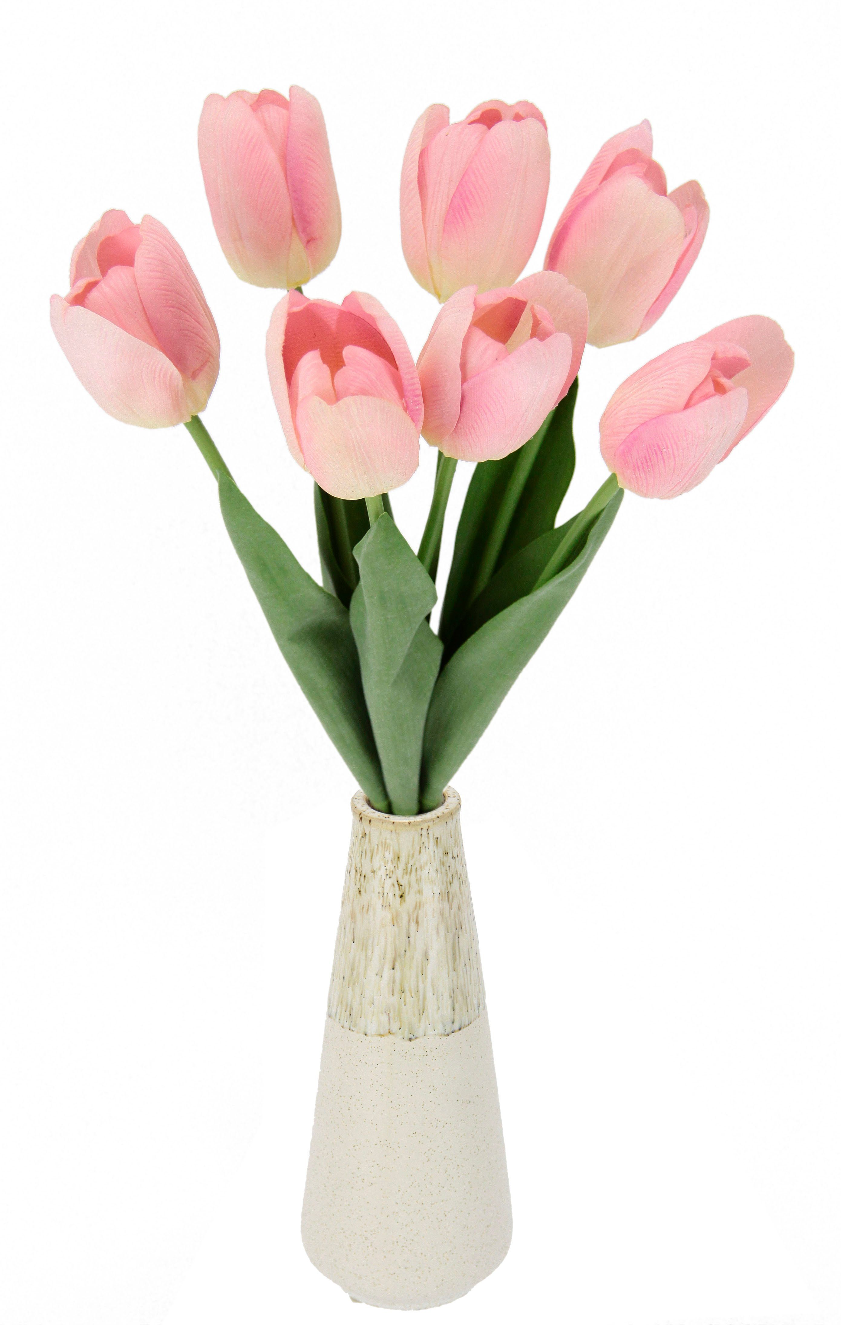 I.GE.A. Kunstplant (1 stuk) kunstplanten roze
