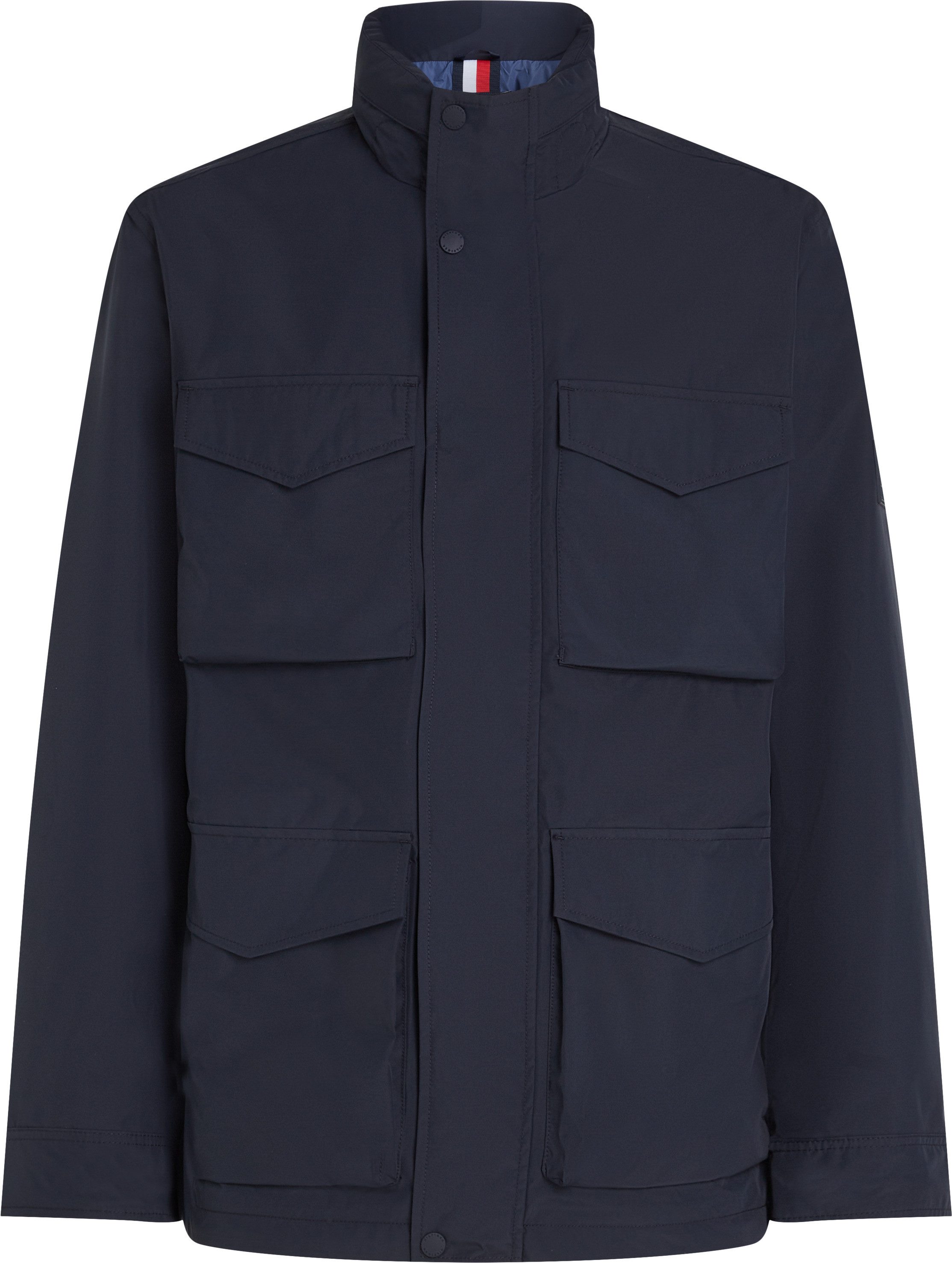 Tommy Hilfiger Field-jacket PACKABLE FIELD JACKET Capuchon op te bergen in de kraag