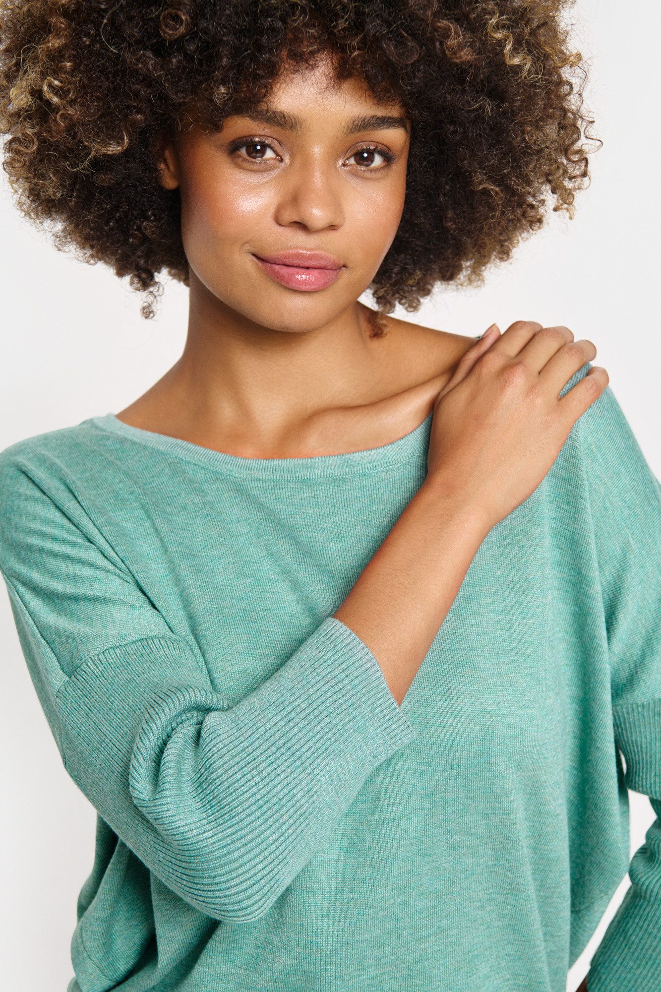 Saint Tropez Trui met ronde hals A2561, MilaSZ R-Neck