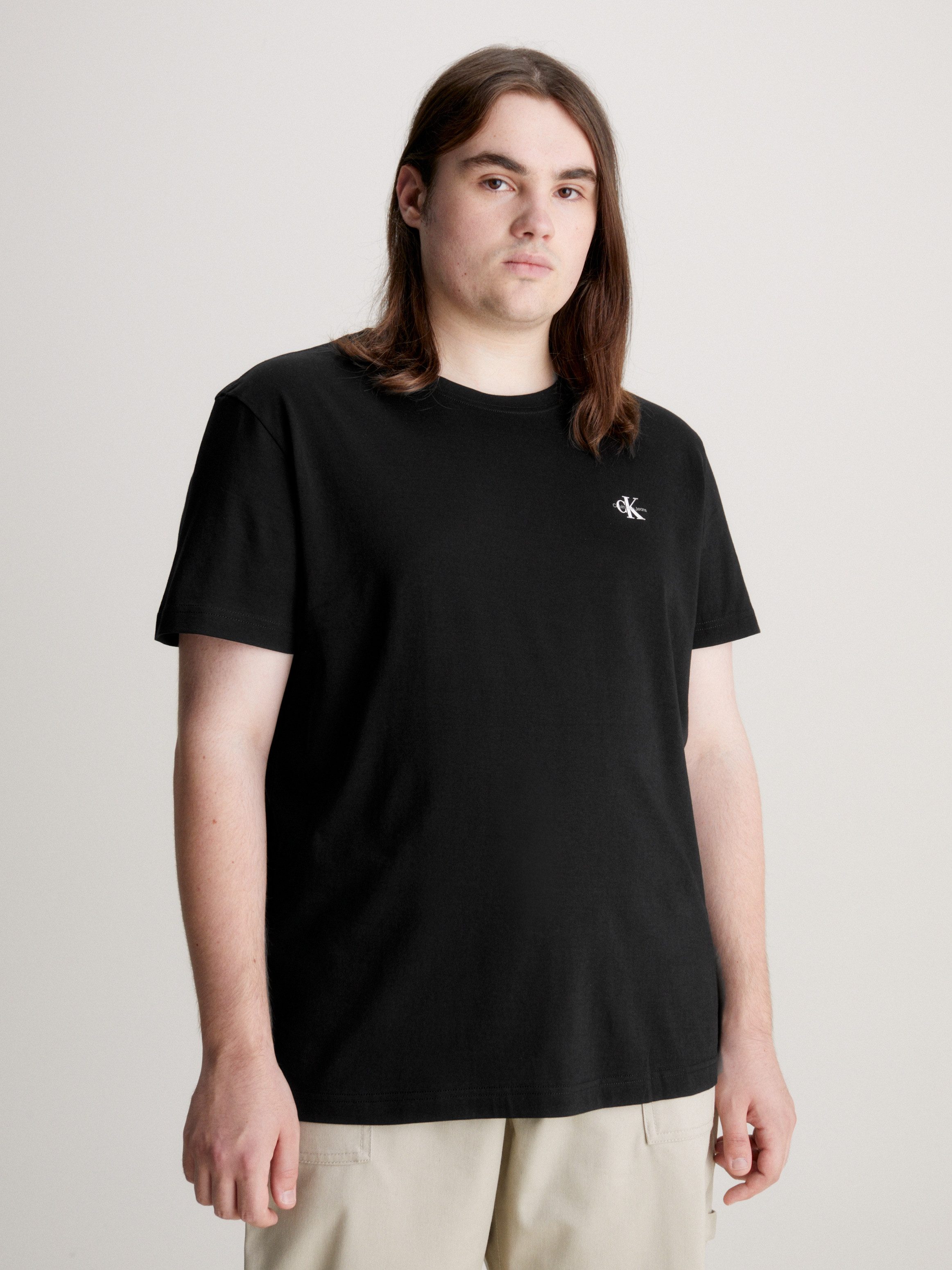 Calvin Klein T-shirt 2 PACK MONOLOGO (Set van 2)