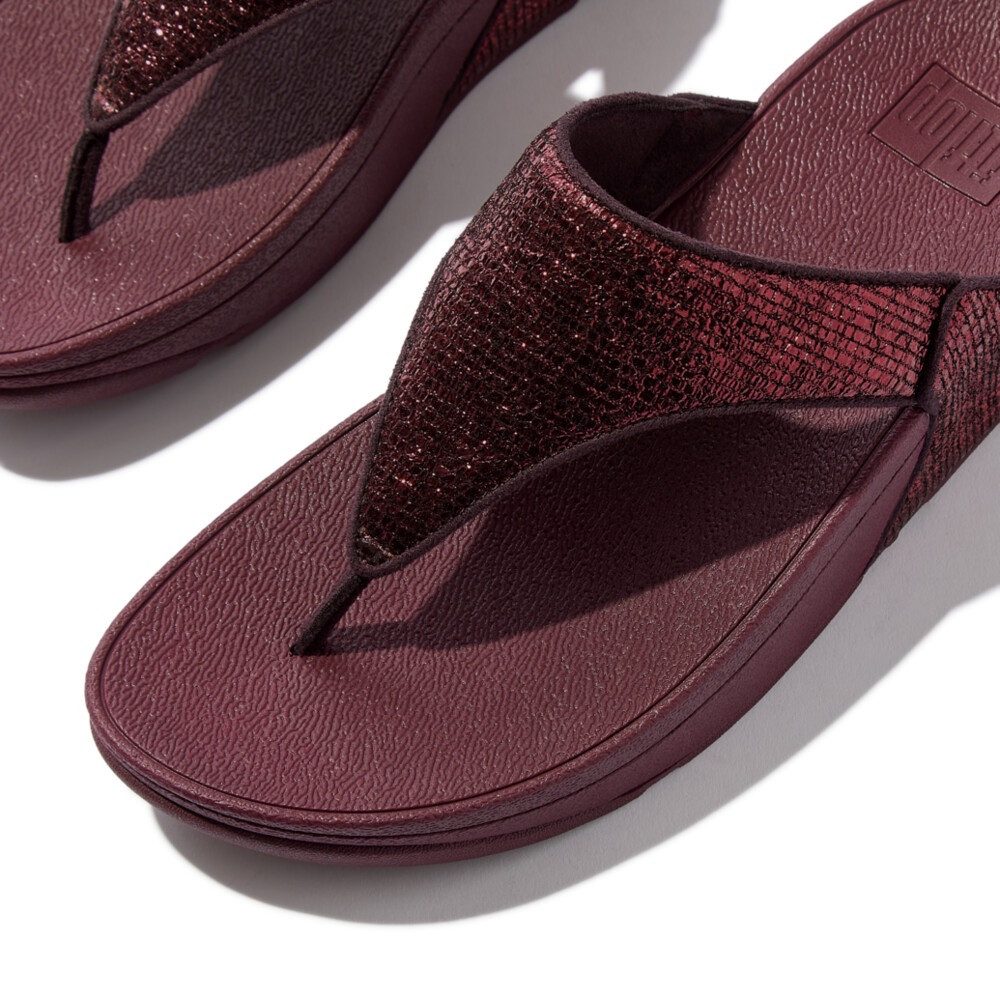 Fitflop Teenslippers LULU CRINKLED SHIMMER