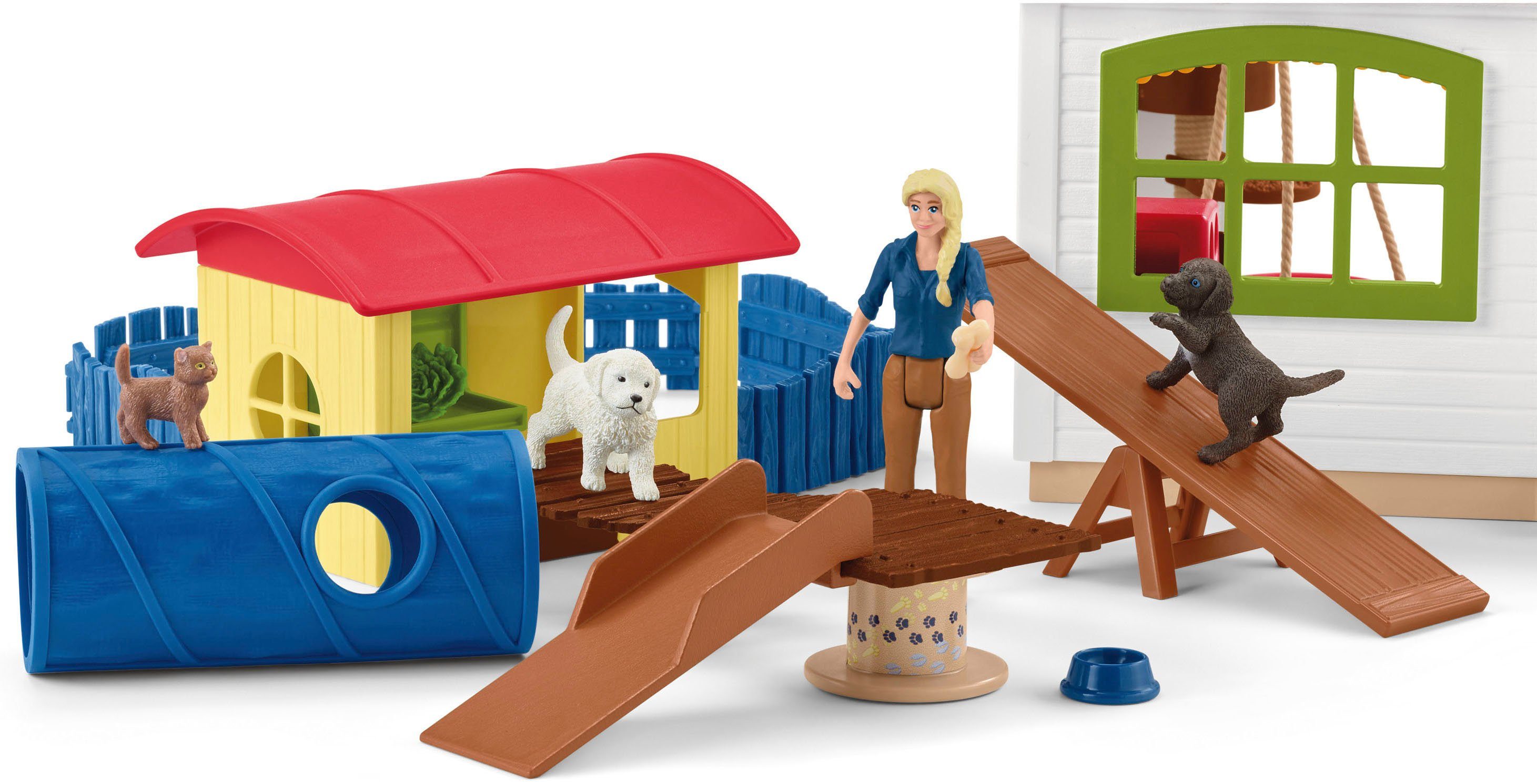 Schleich® Speelwereld FARM WORLD, Dierenhotel (42607)