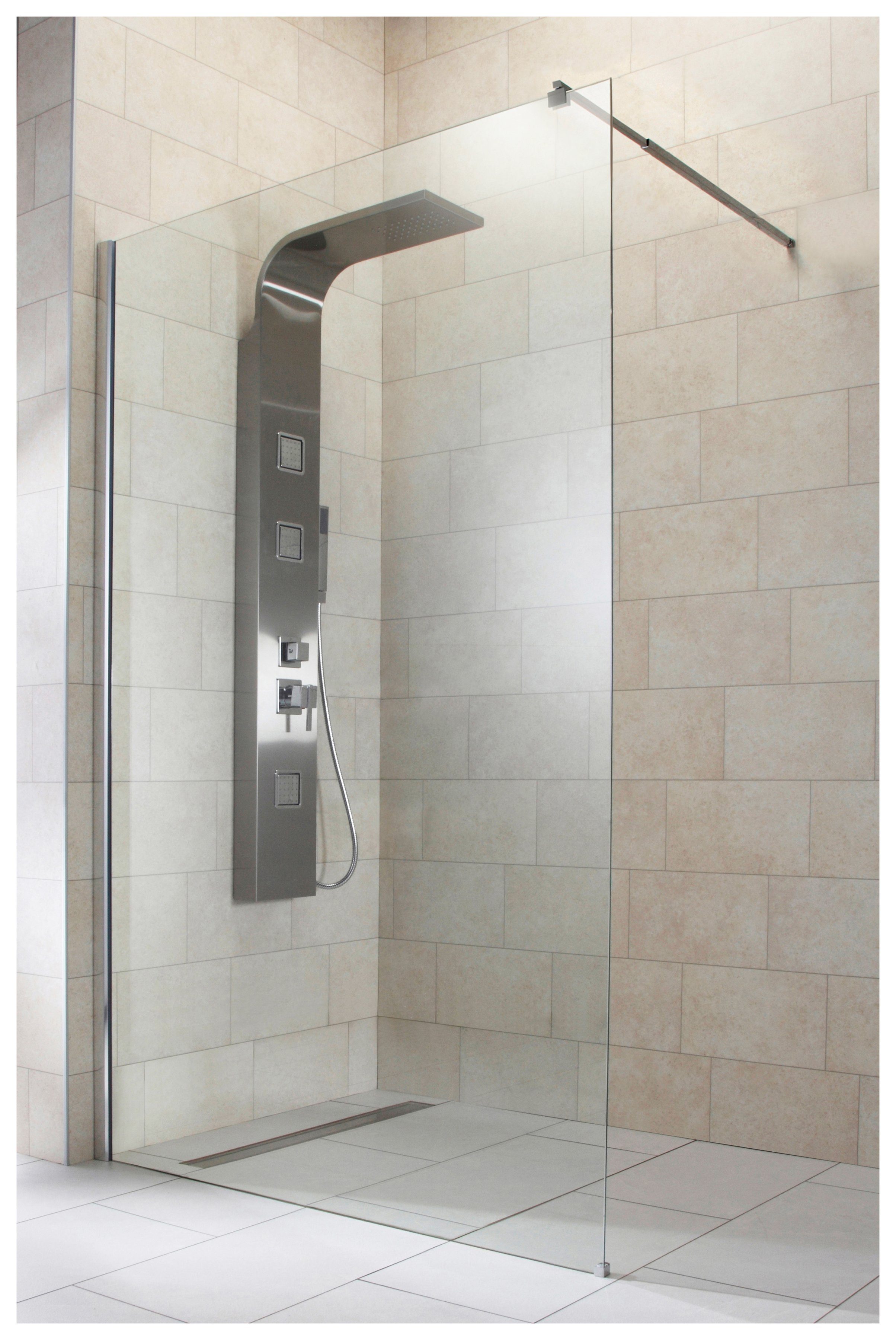 welltime Walk-in-douche Tropea, 80 cm