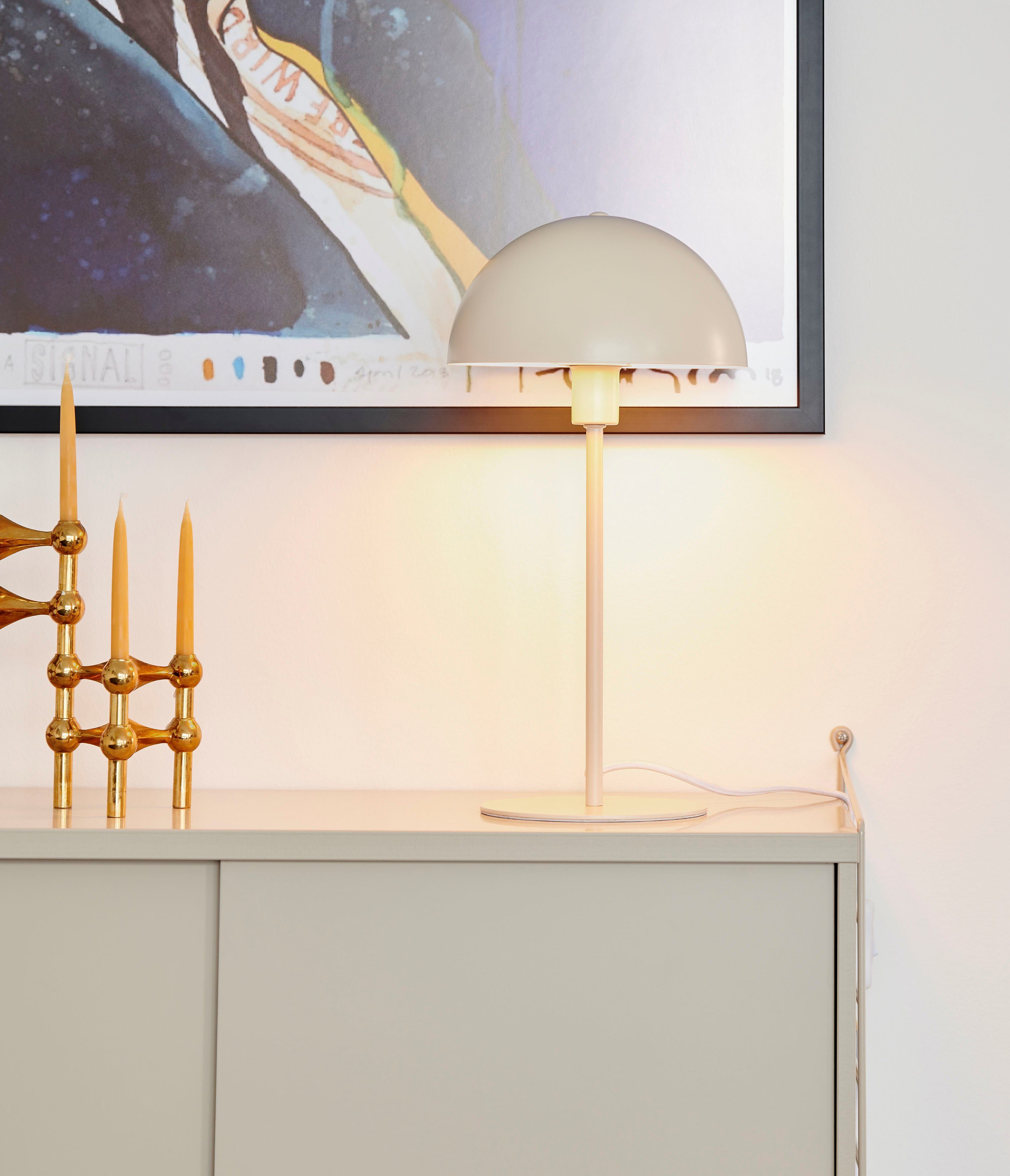 Nordlux Tafellamp Ellen 20 Moderne, elegante stijl, creëert een zachte lichtveld, wipschakelaar (1 stuk)