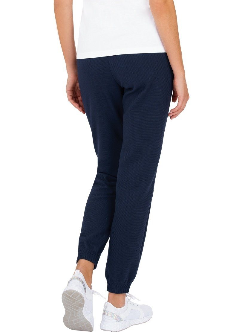 Trigema Jerseybroek TRIGEMA prettige joggingbroek met grote zakken (1-delig)