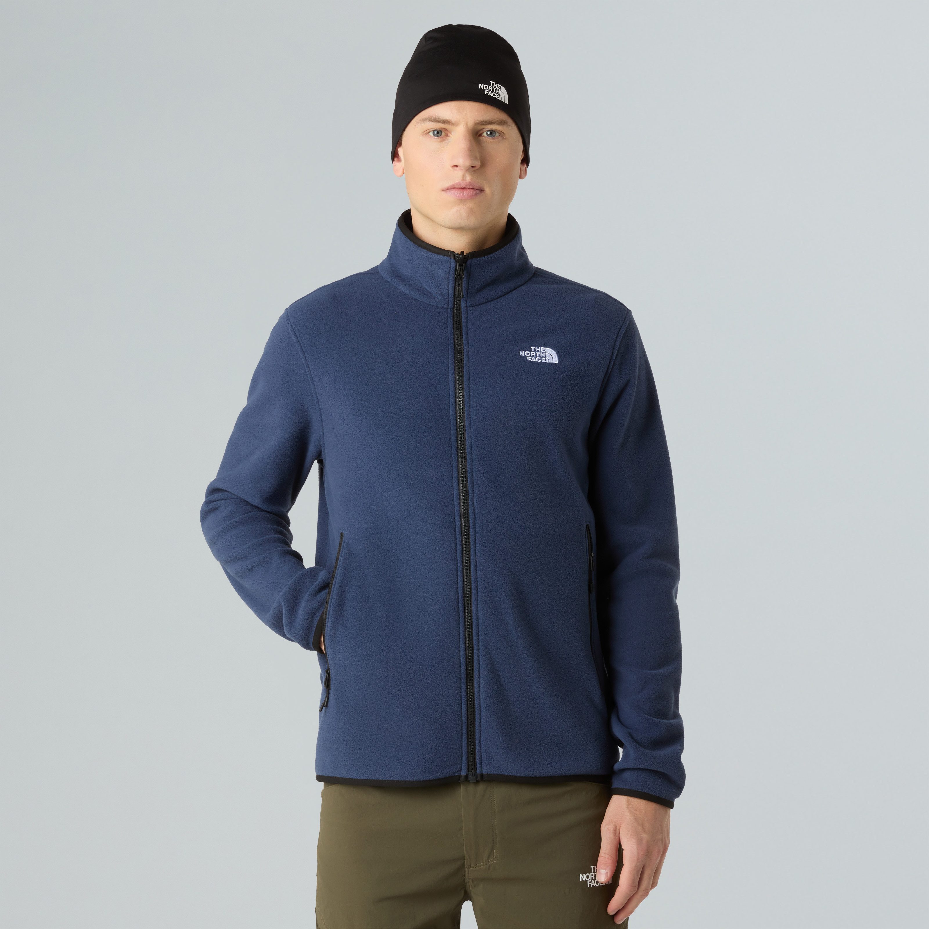 The North Face Fleecejack M GLACIER FLEECE JACKET heren fleece vesten maat XXXL blauw