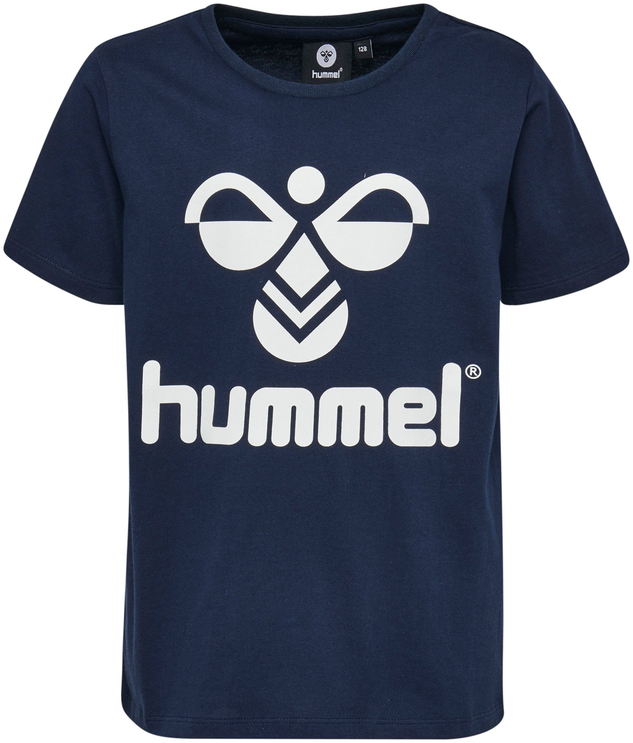 hummel T-shirt HmlTRES T-SHIRT S/S (1-delig) jongens t-shirts maat 164 blauw