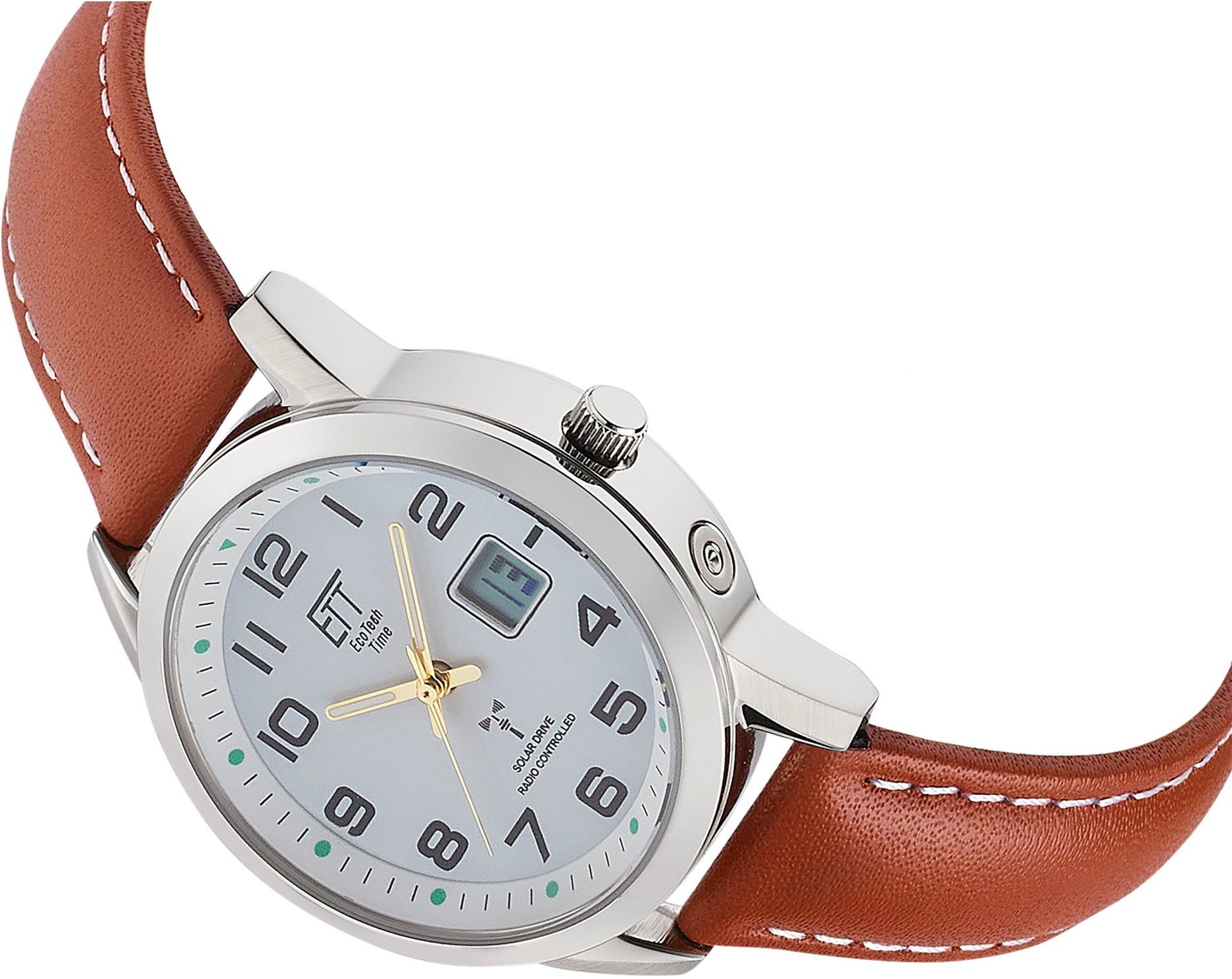 ETT Radiografisch horloge Gobi Lady Polshorloge, dameshorloge, solar, datum