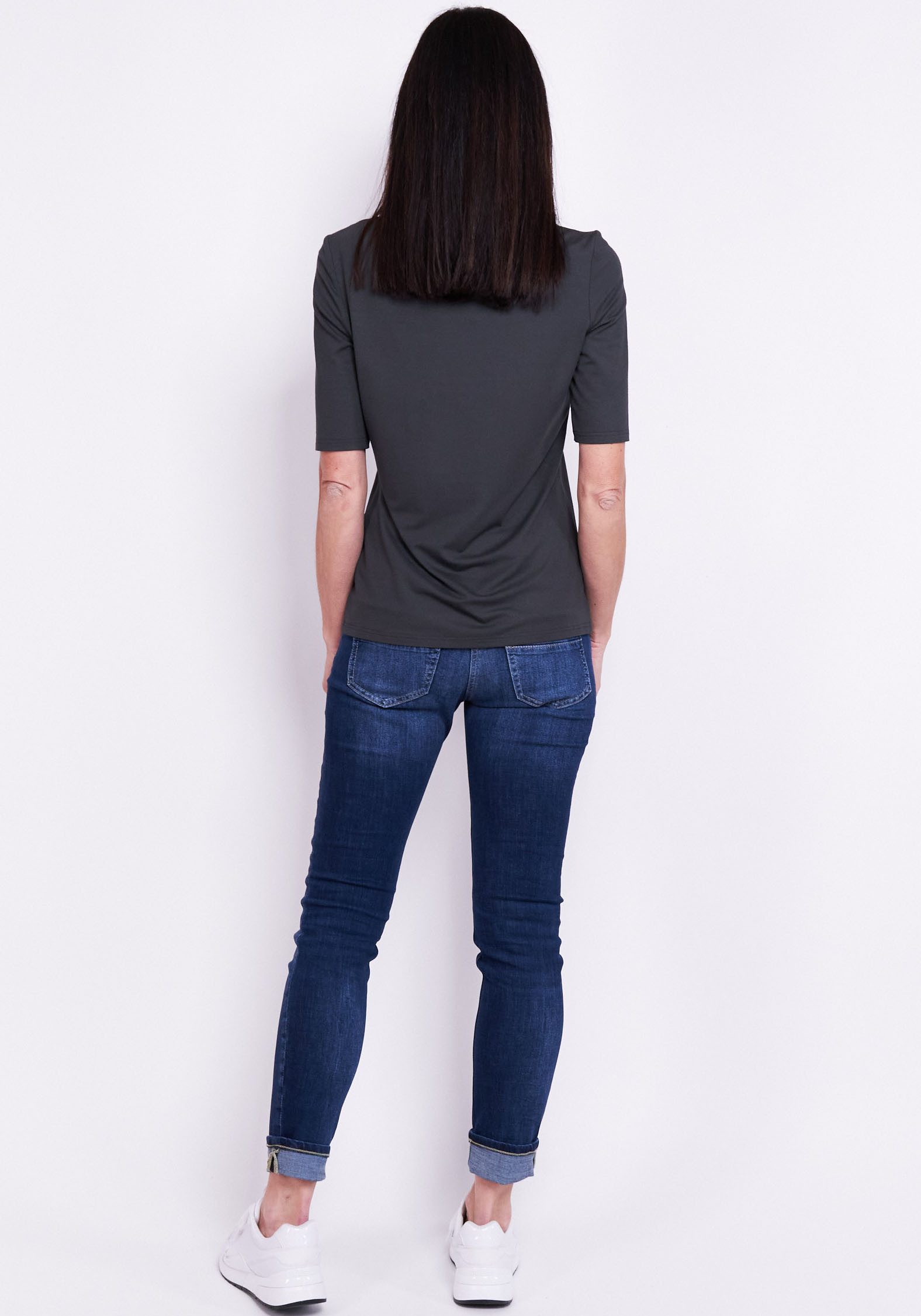 Seidel Moden T-shirt met ronde hals, made in germany