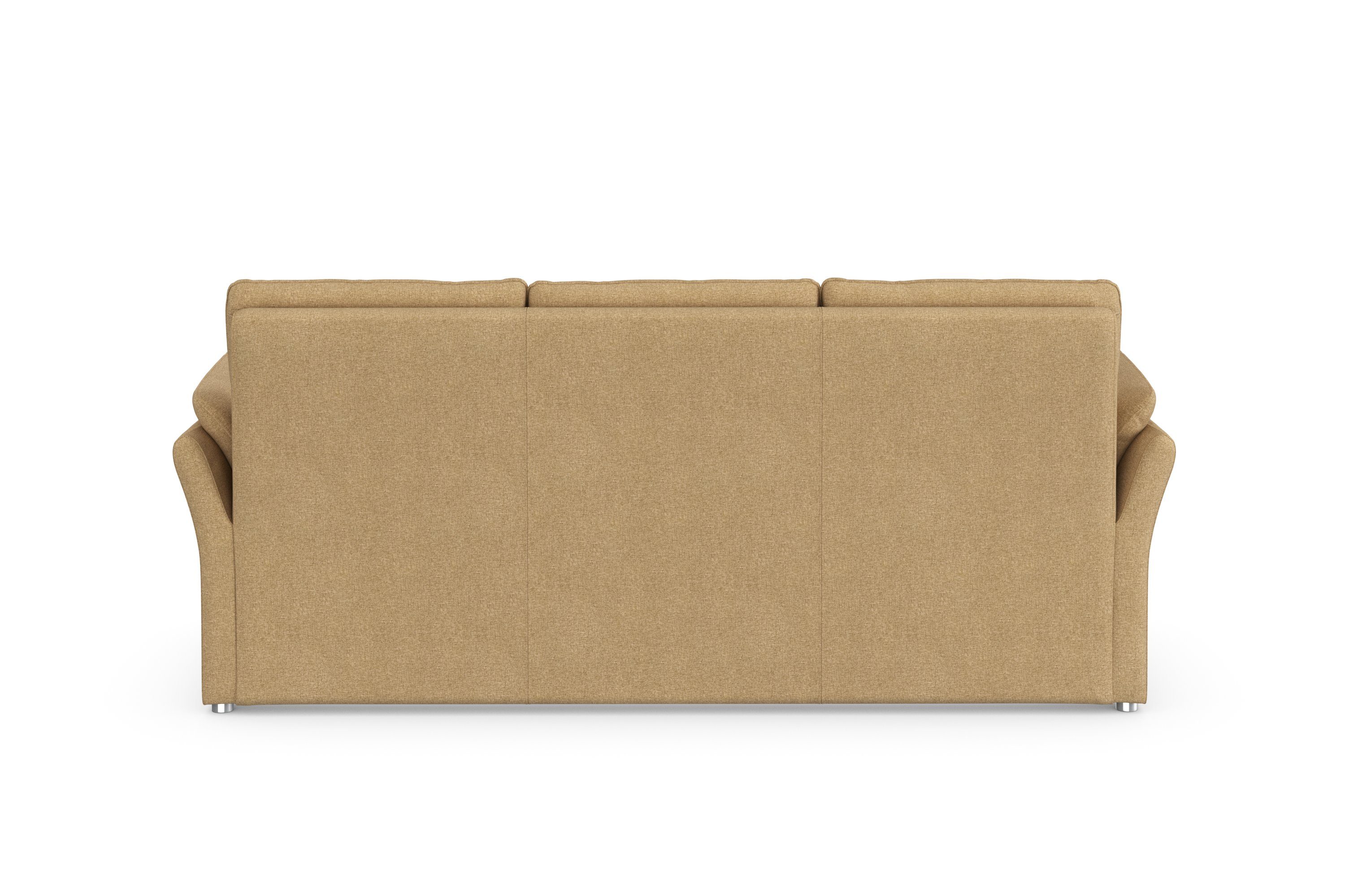 DOMO collection 3-zitsbank Pina tijdloos en elegant, smalle armleuningen, compacte afmetingen