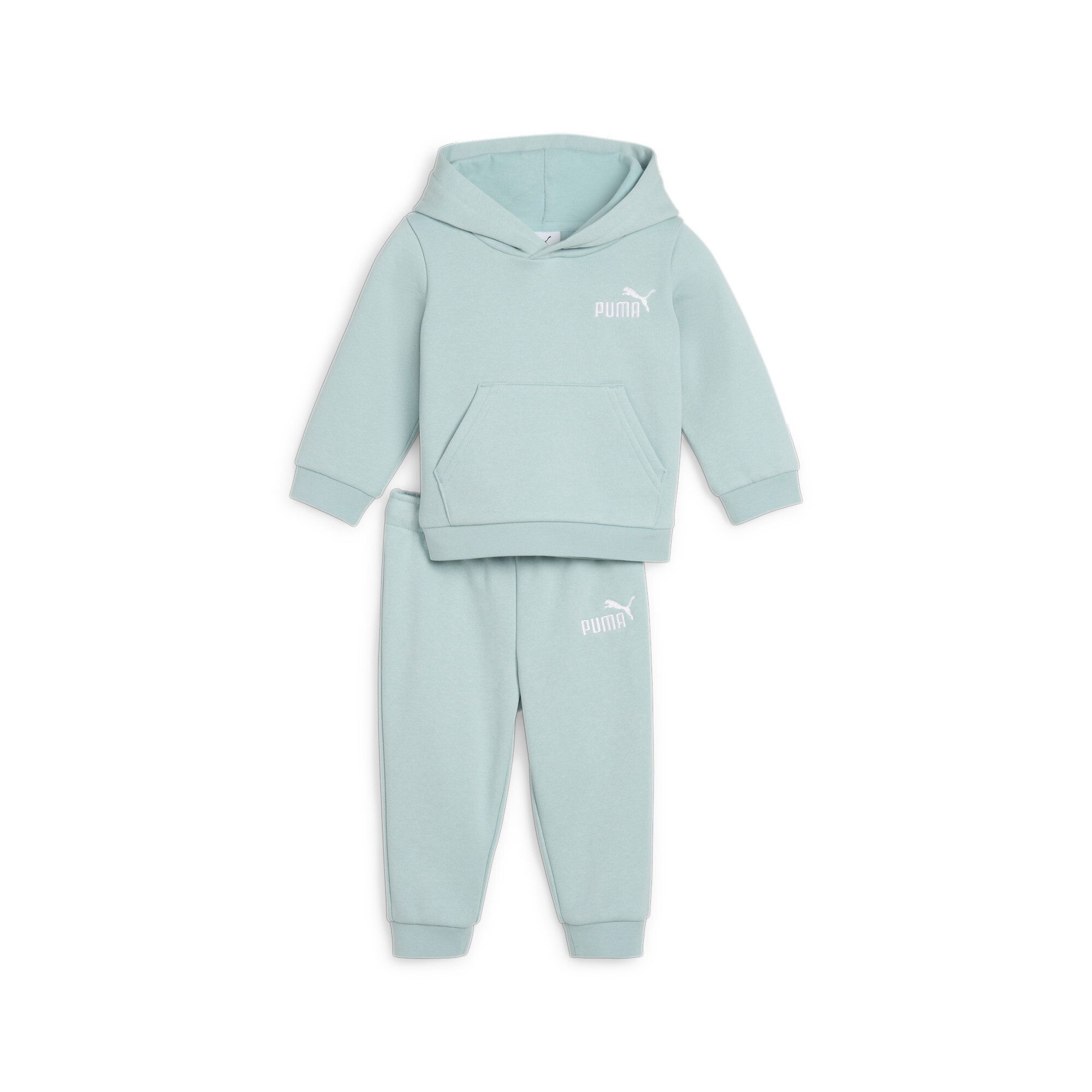PUMA Trainingspak MINICATS LOUNGEWEAR SET FL INF (2-delig) kinderen trainingspakken maat 62 groen