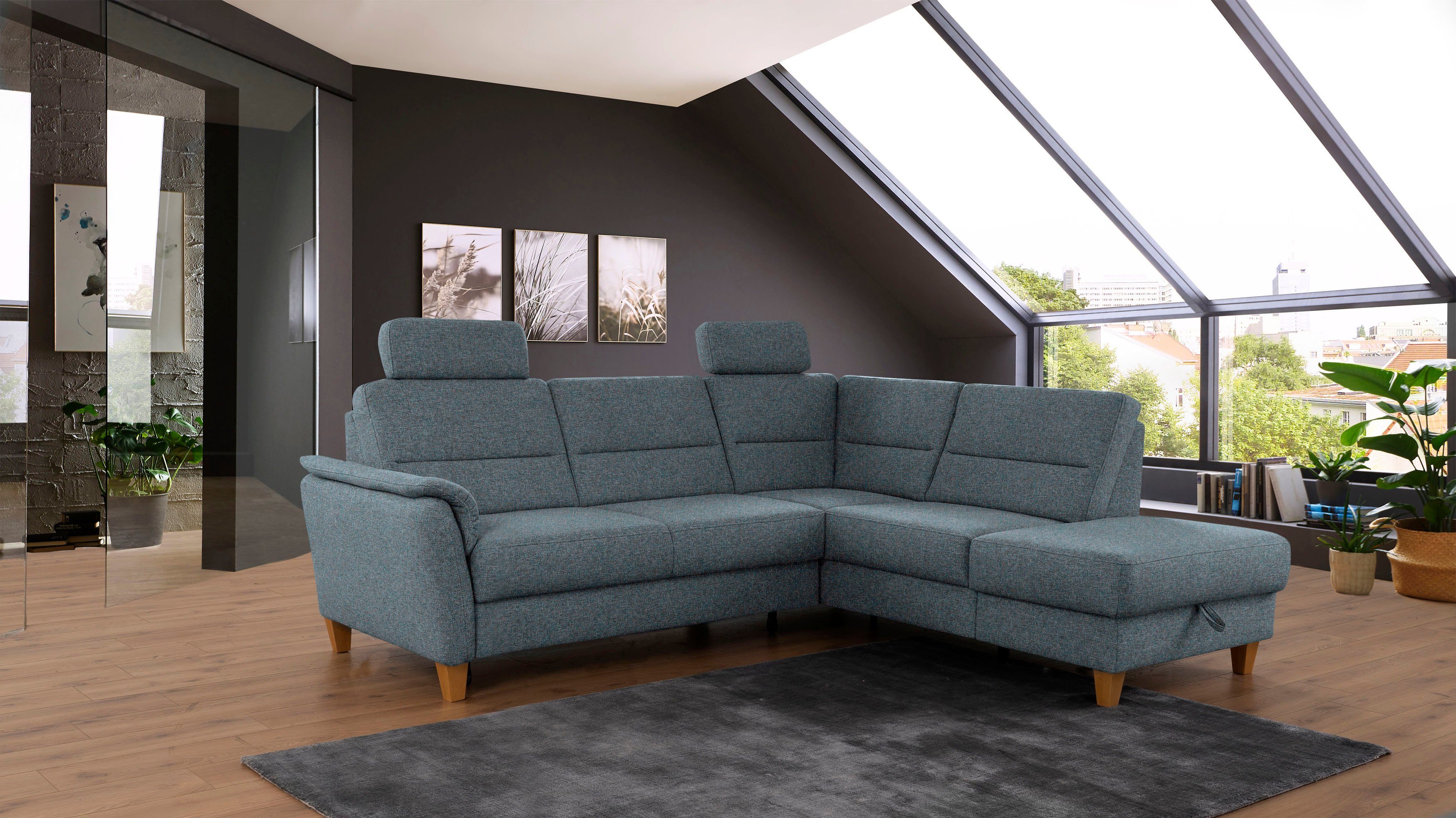 Home affaire Hoofdsteun Palmera, B: 50 cm Set: 2 stuks, passend bij de serie (2 stuks)