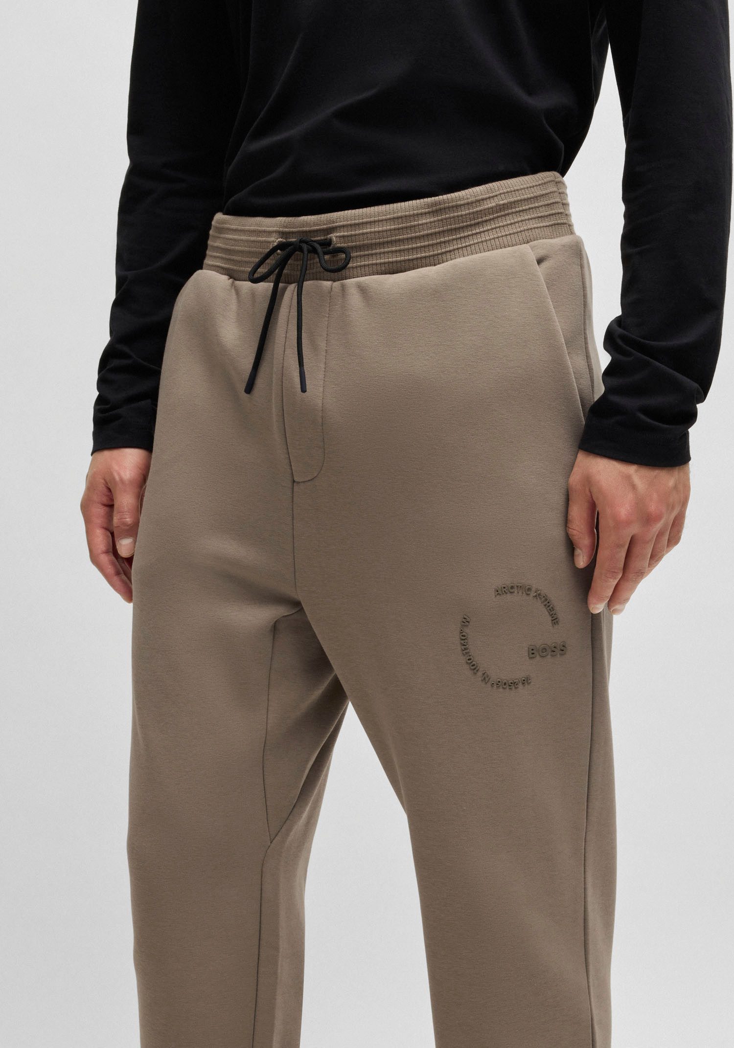 BOSS GREEN Sweatpants Huggel elastisch