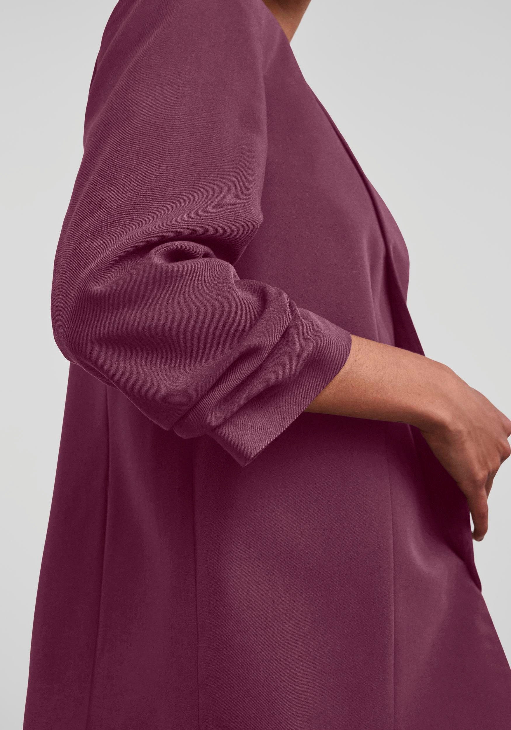 pieces Blouseblazer PCBOSELLA 3/4 BLAZER NOOS met plooidetail op de mouw