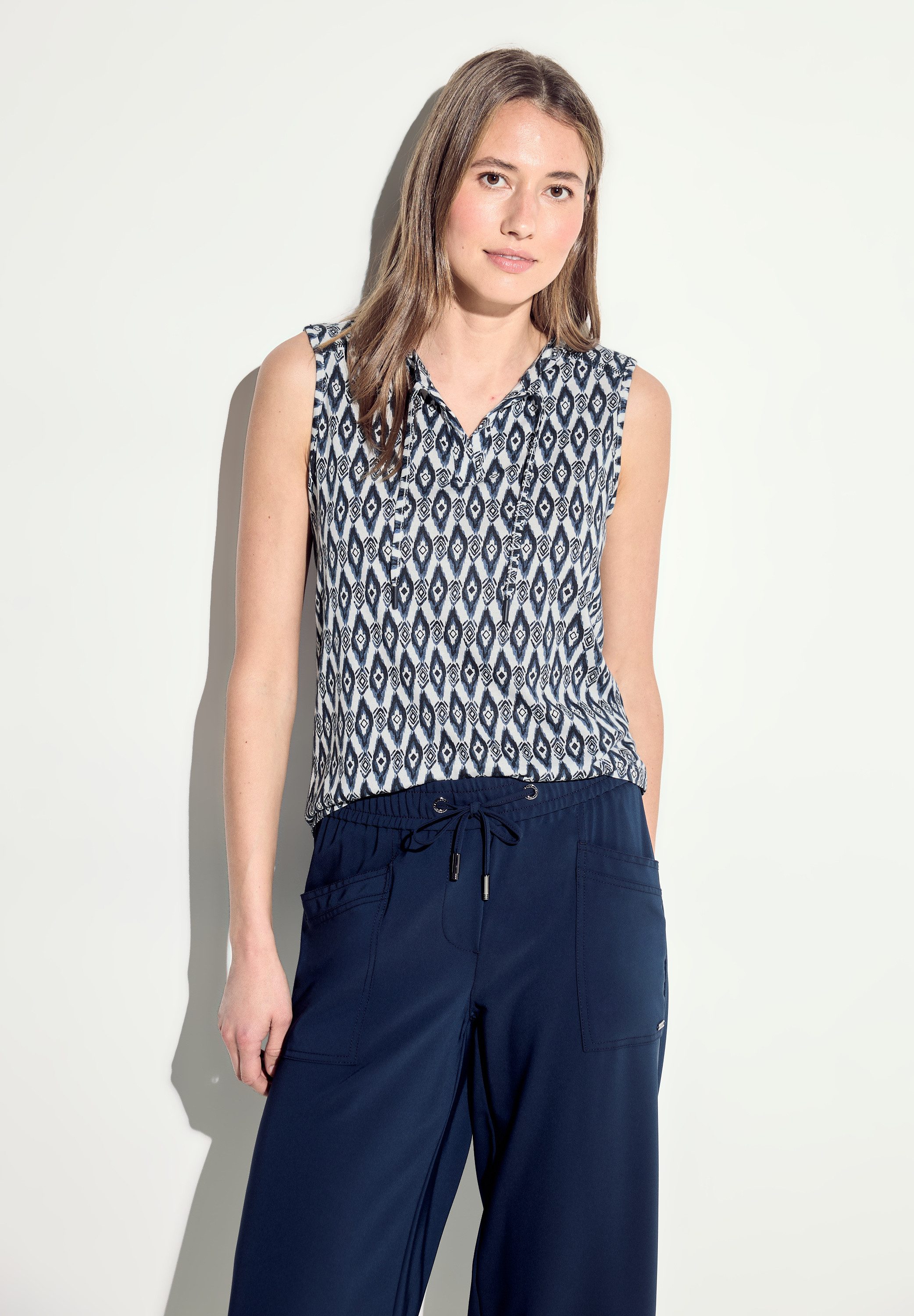 Cecil Shirttop met all-over print