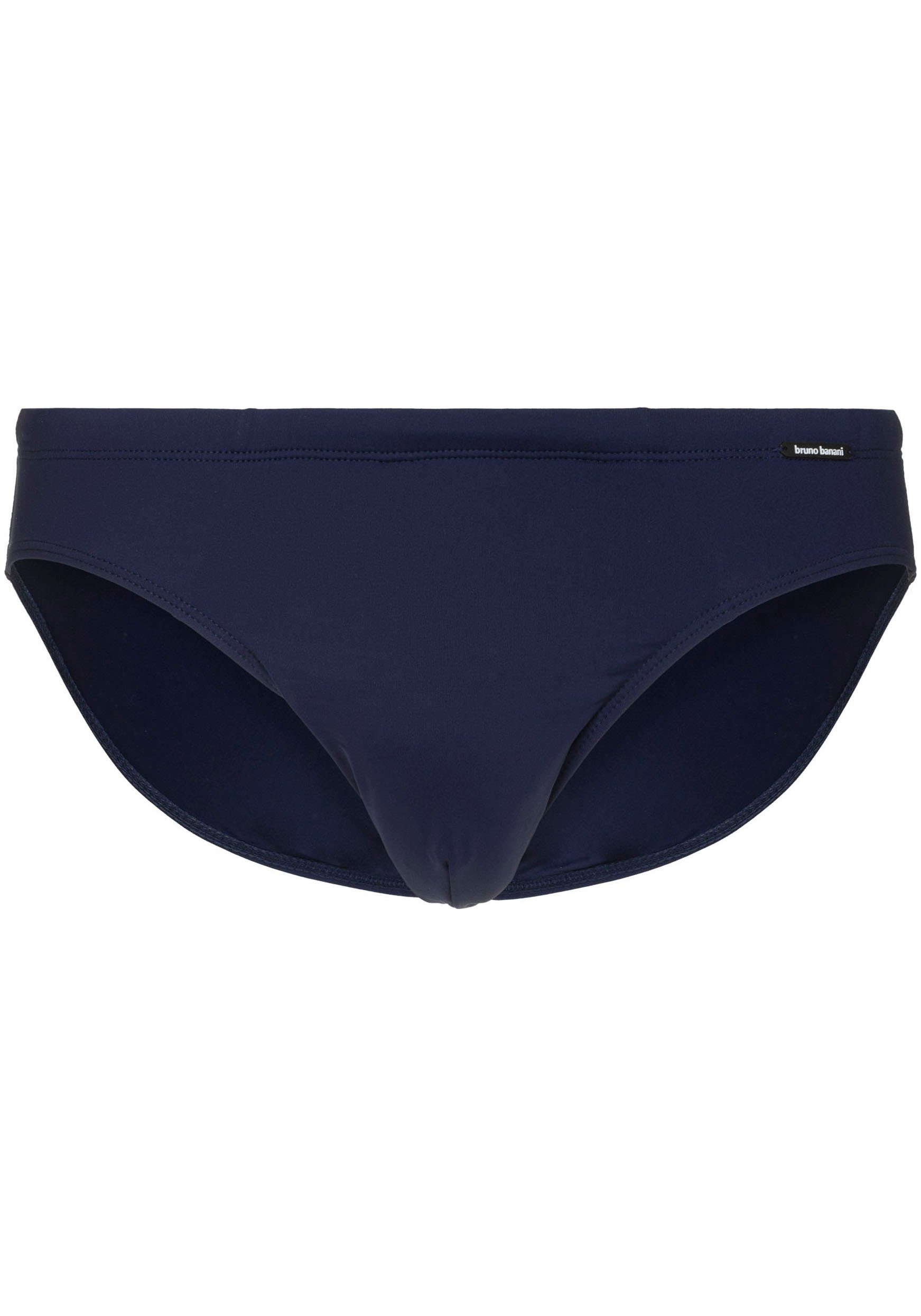 Bruno Banani Zwembroek Mini Wave Line 2.0 Swim met opzij gestempeld logo (1 stuk)
