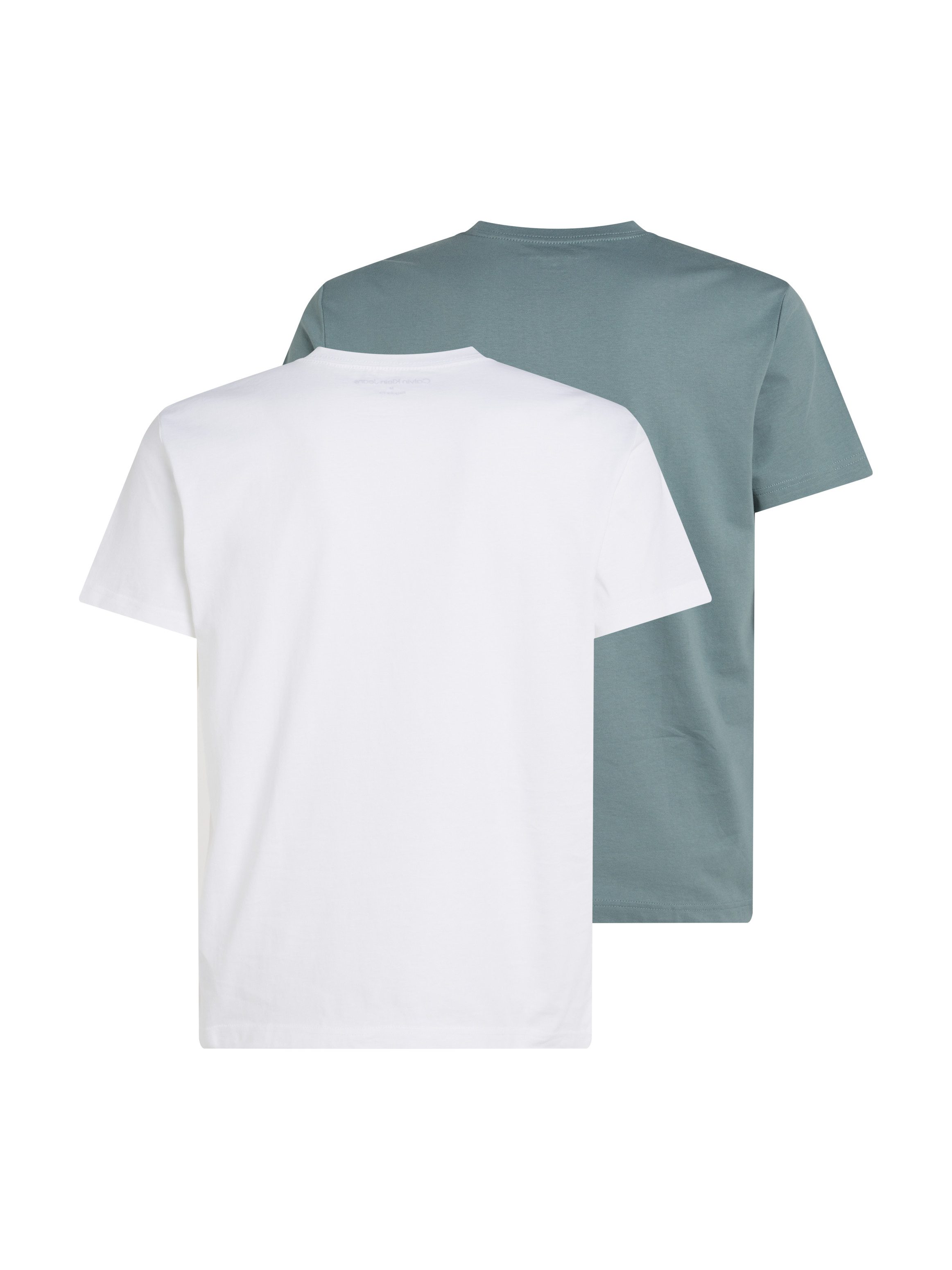 Calvin Klein T-shirt 2 PACK MONOLOGO T-SHIRT (Set van 2)