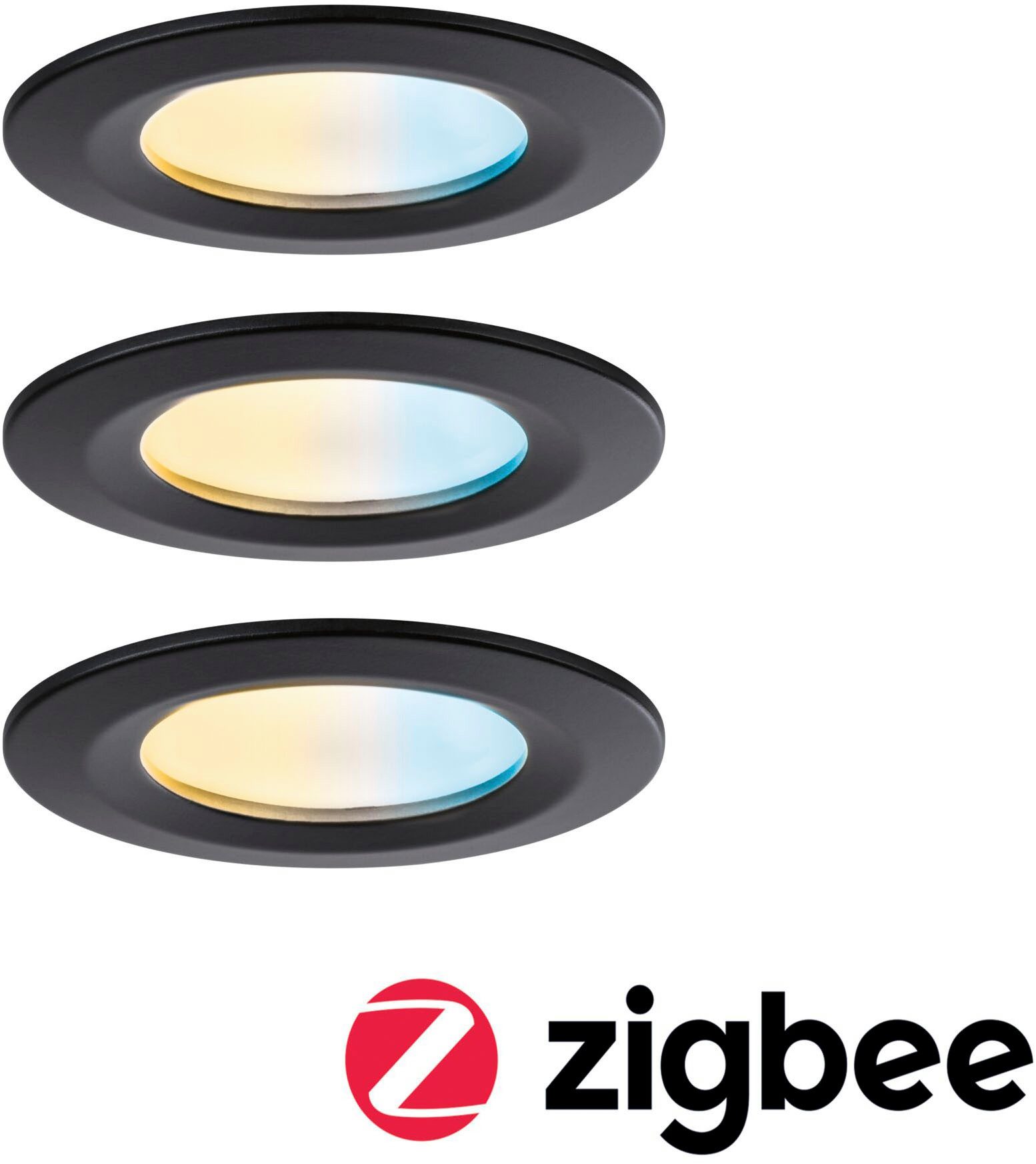 Paulmann Ledinbouwlamp LED inbouwlamp Nova Coin IP44 rond 78mm