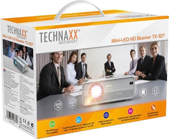 Technaxx Led-beamer TX-127 (1 stuk)