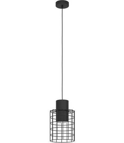 Eglo hanglamp Milligan 1xE27 zwart 200mm