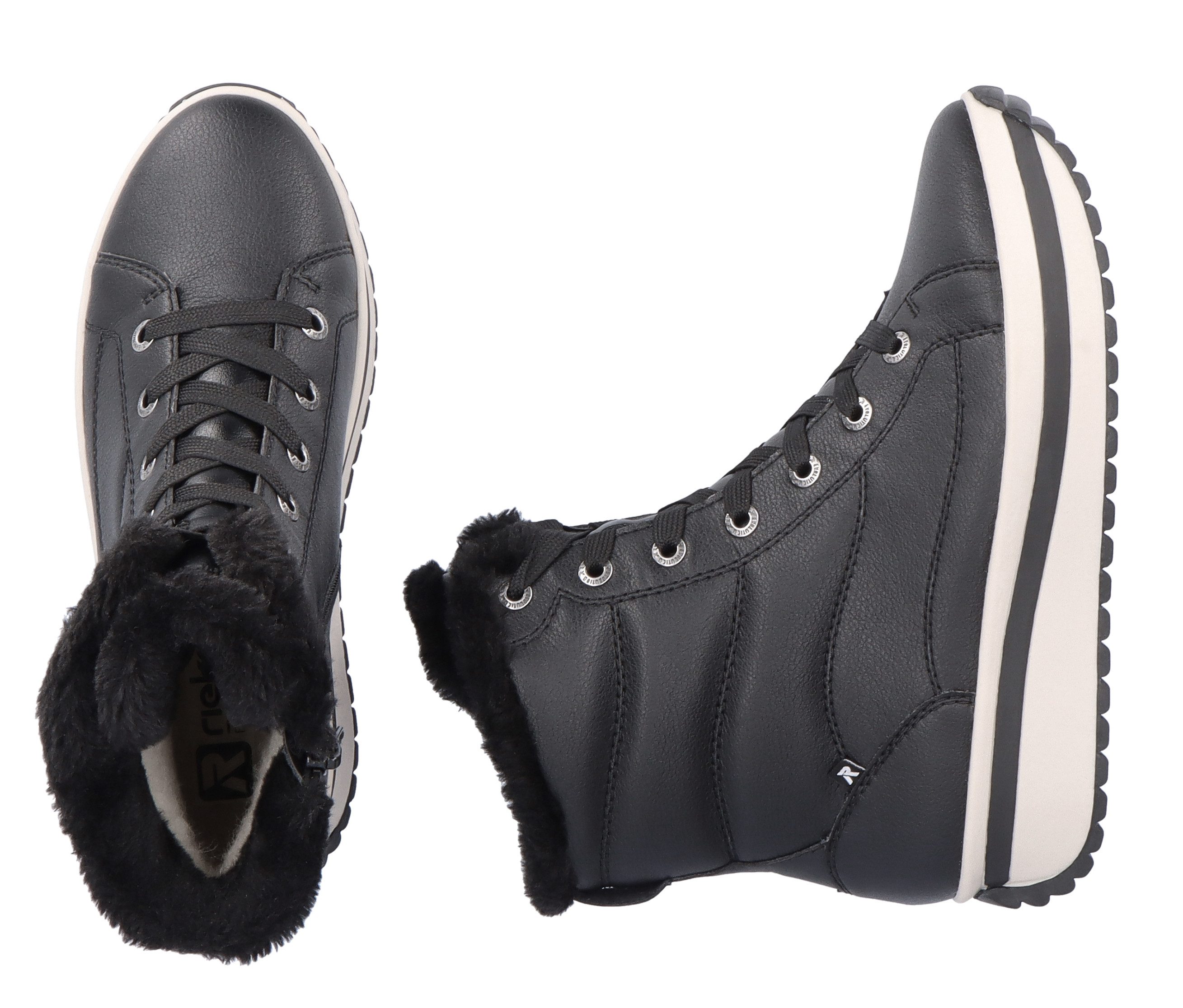 Rieker EVOLUTION Winterlaarzen , veterschoenen, enkellaars met praktische binnenrits