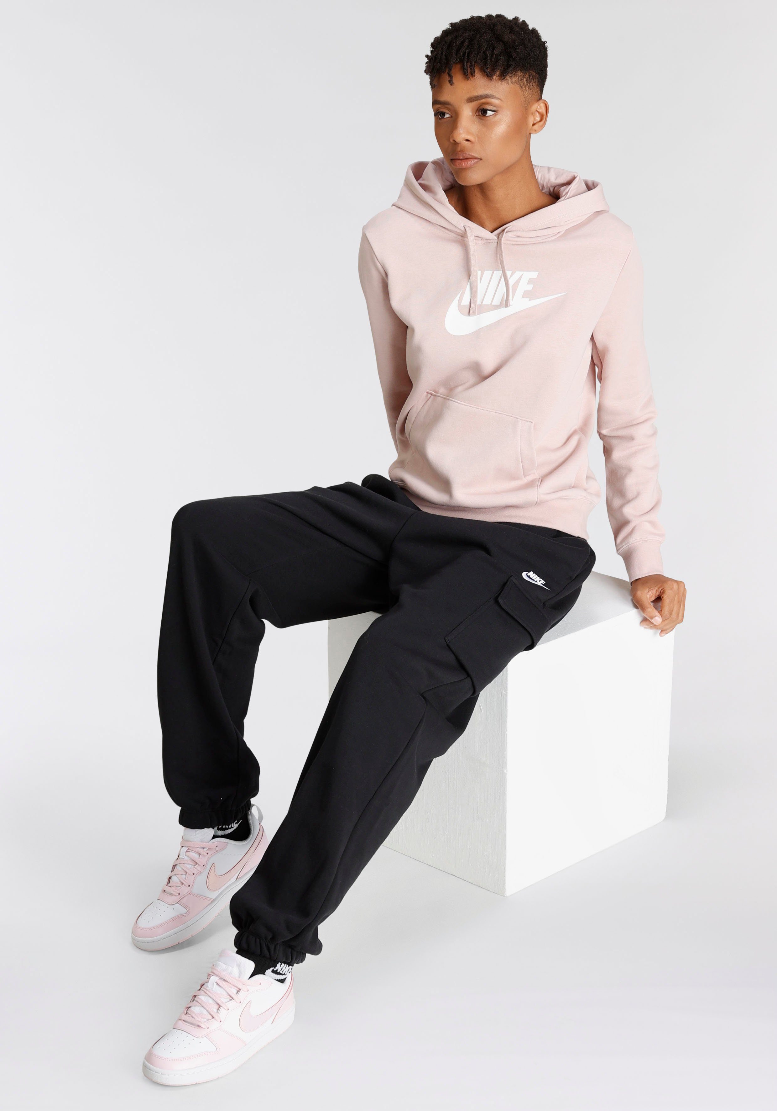 Nike Sportswear Joggingbroek Club Fleece Women's Mid-Rise Oversized Cargo Sweatpants