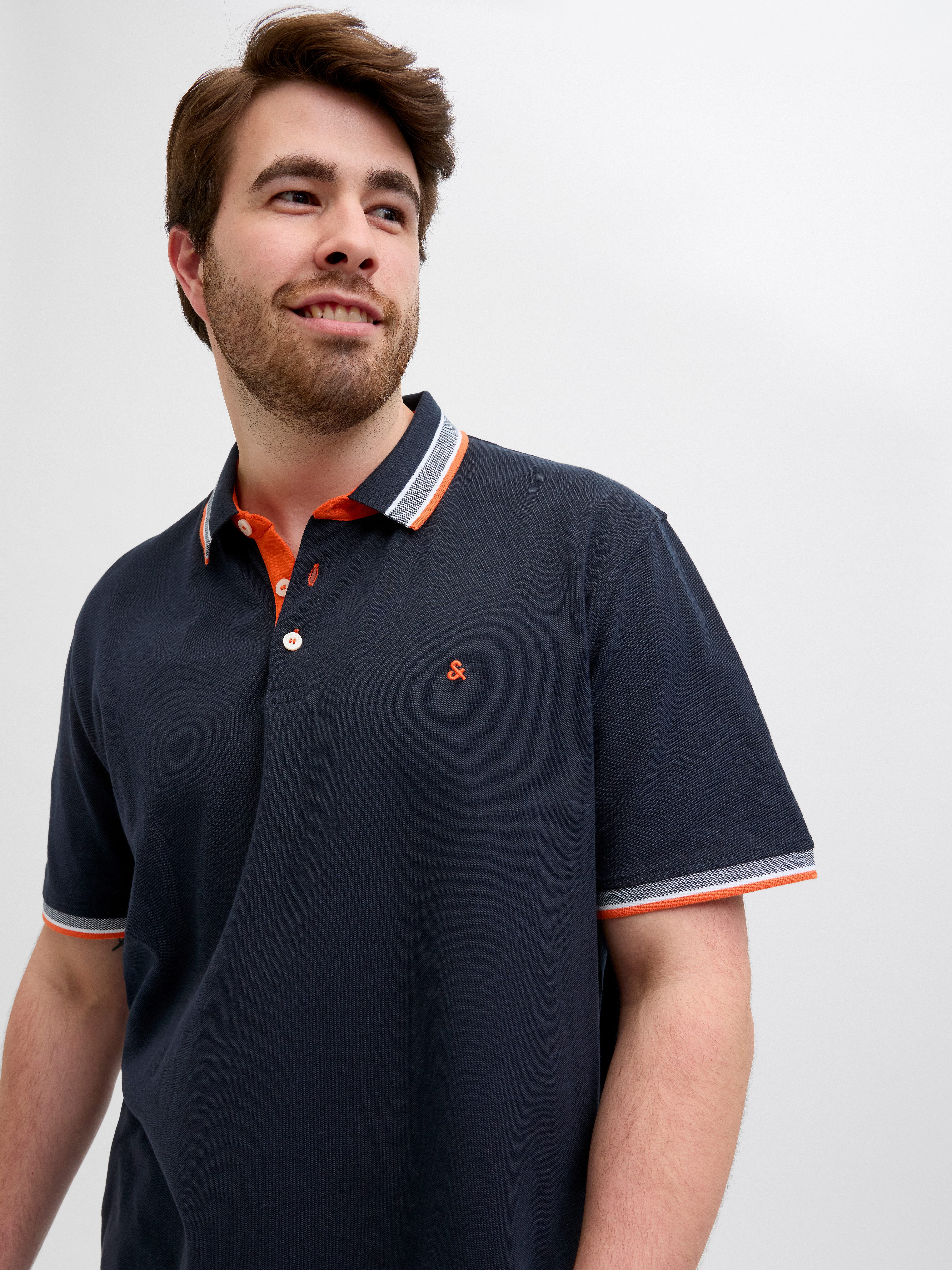 Jack & Jones PlusSize Poloshirt JJEPAULOS POLO SS NOOS PLS