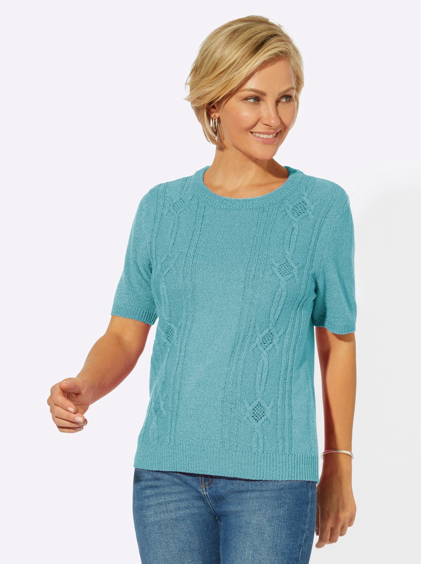 Classic Basics Trui met korte mouwen Trui