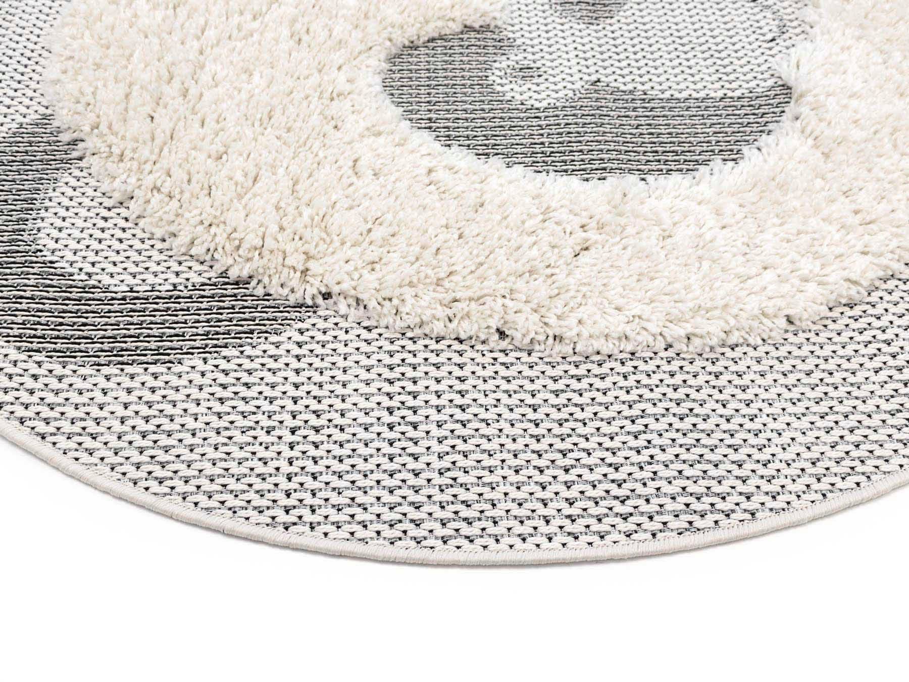 Primaflor-Ideen in Textil Kindervloerkleed NAVAJO - Panda Reliëfeffect, motief panda, kinderkamer