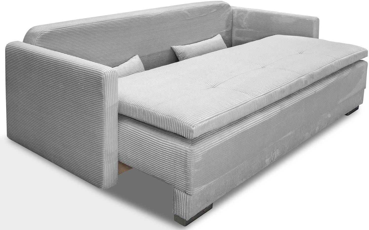 INOSIGN Slaapbank Andrea met boxspringopbouw, slaapfunctie & bedkist, bank met bedfunctie