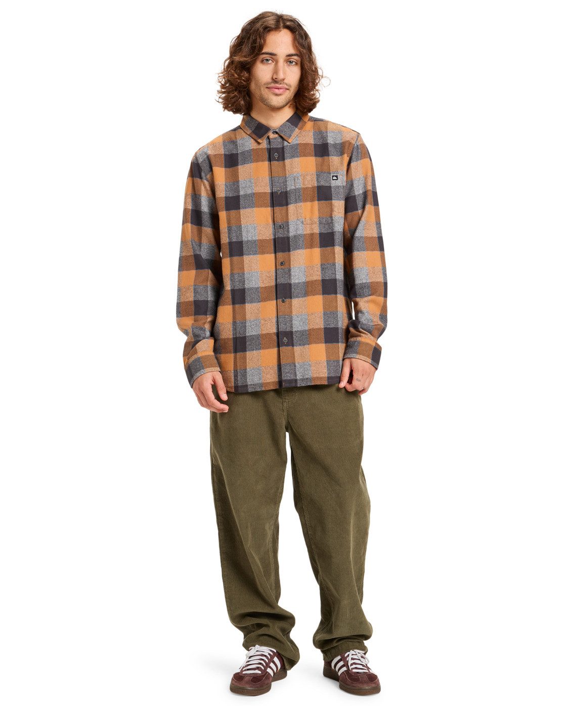 Quiksilver Overhemd met lange mouwen Motherfly Plaid