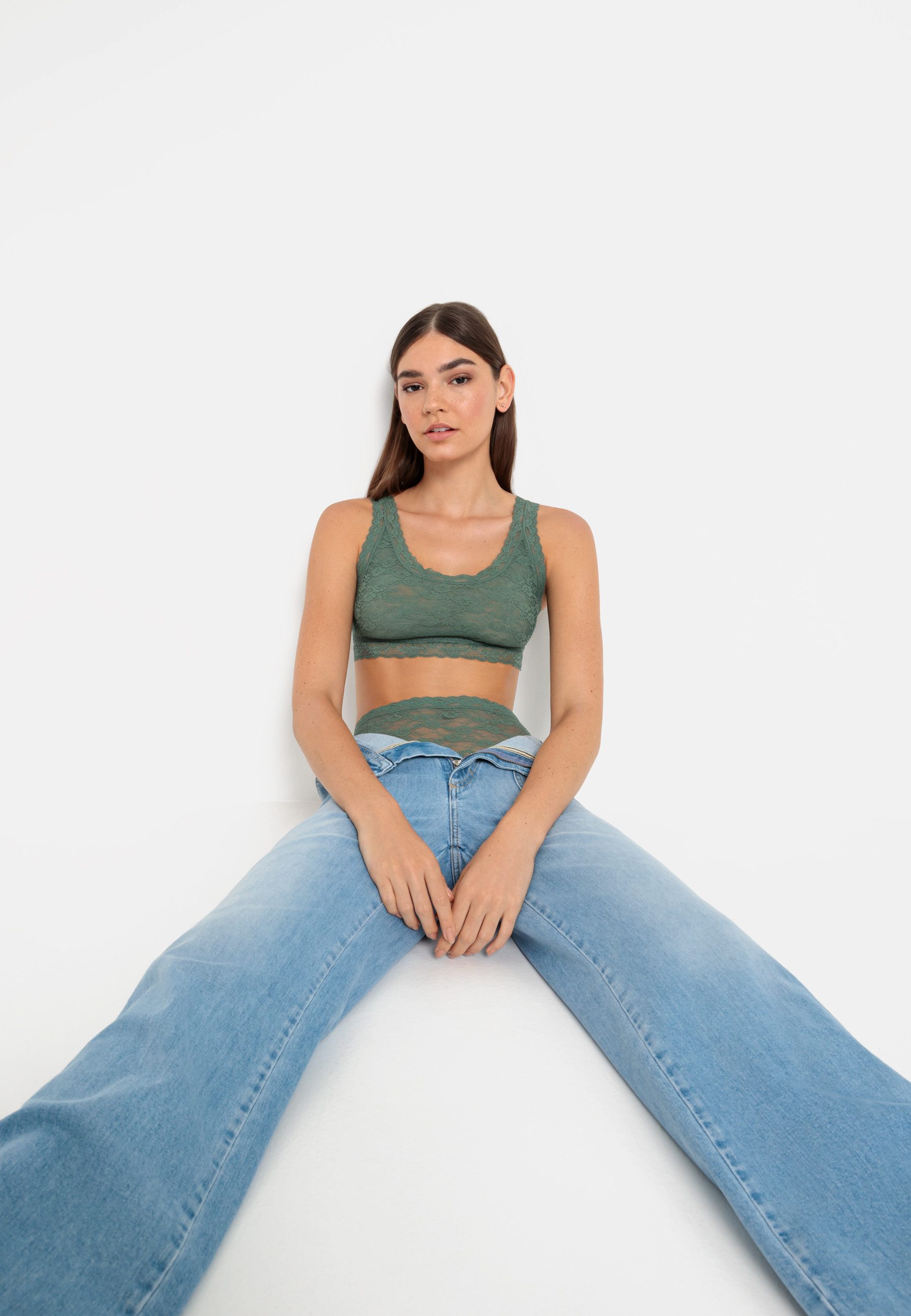 LSCN by LASCANA Bustier van fijne kant (1-delig)