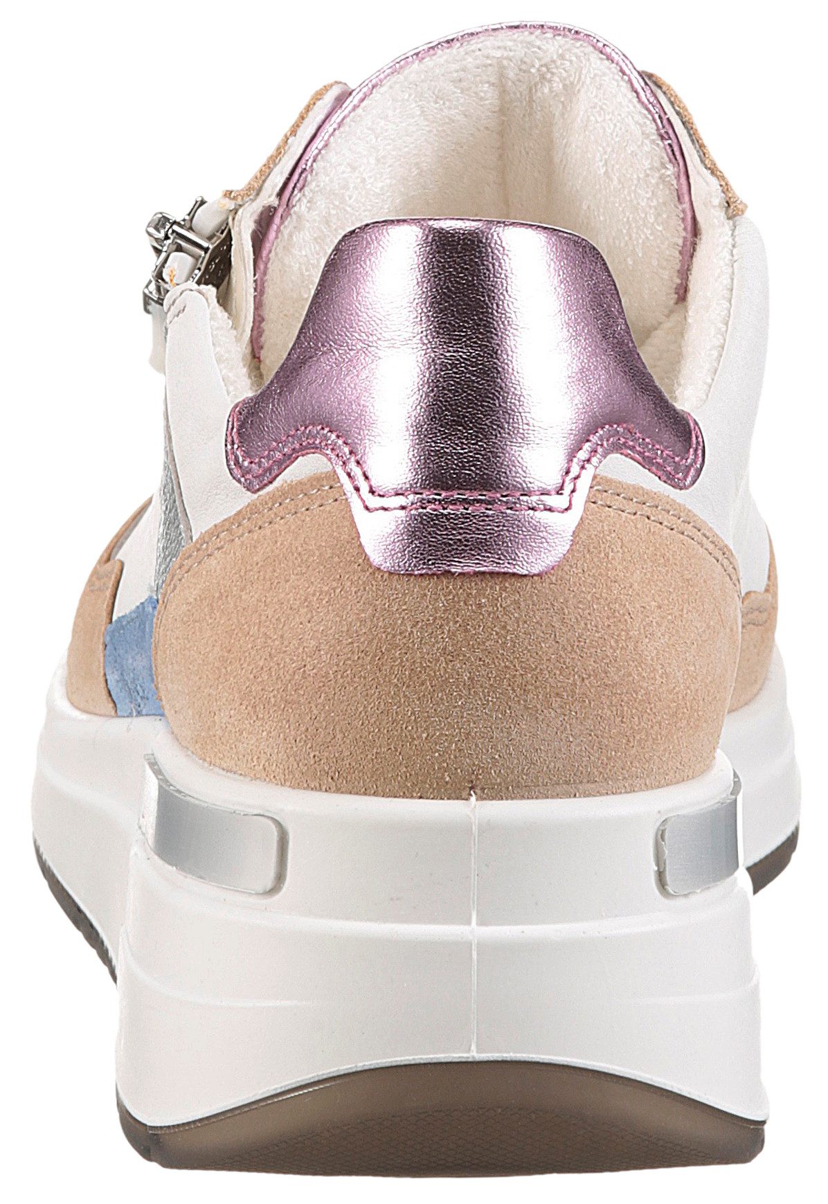 Ara Sneakers met sleehak Garda , sleehaksneaker, sleehaksneaker met verwisselbaar voetbed in h-breedte