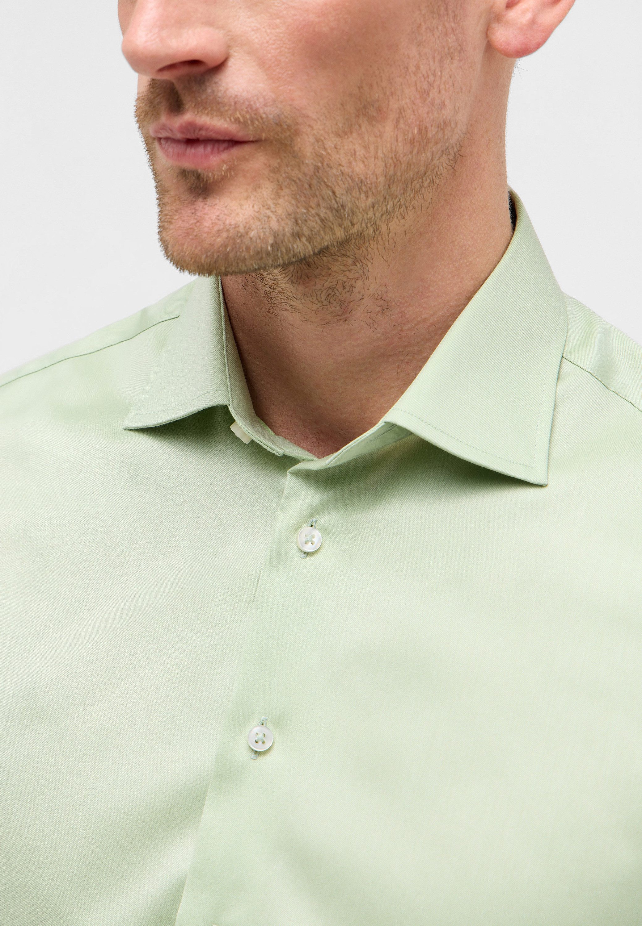 Eterna Overhemd met lange mouwen MODERN FIT NON IRON (strijkvrij)
