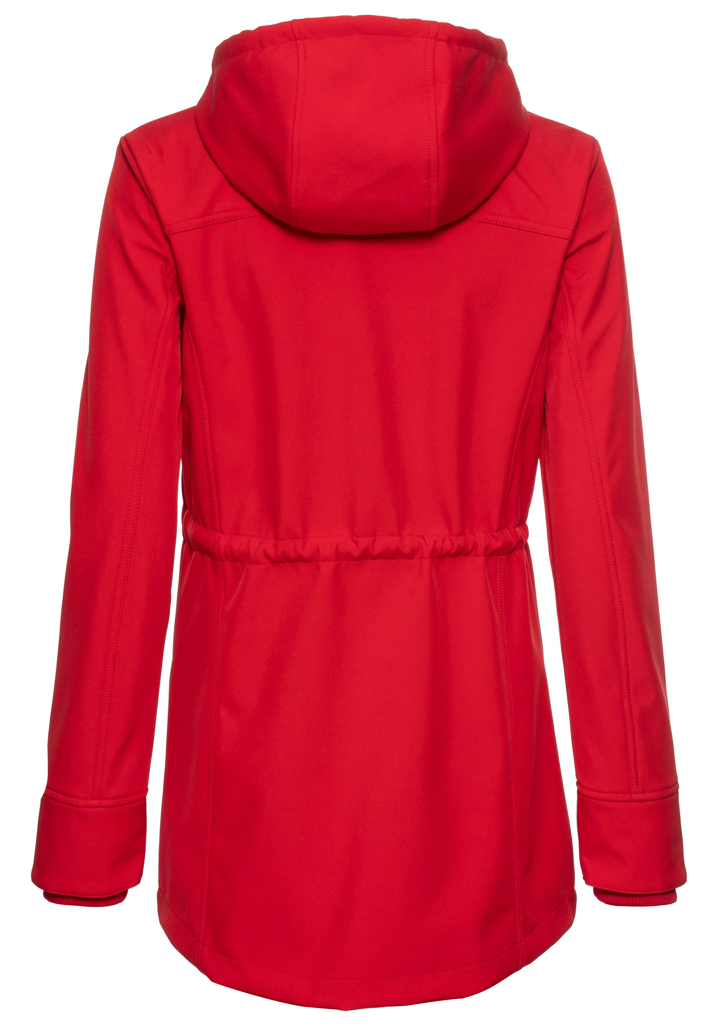 vivance active Softshell-jack met koord aan de taille