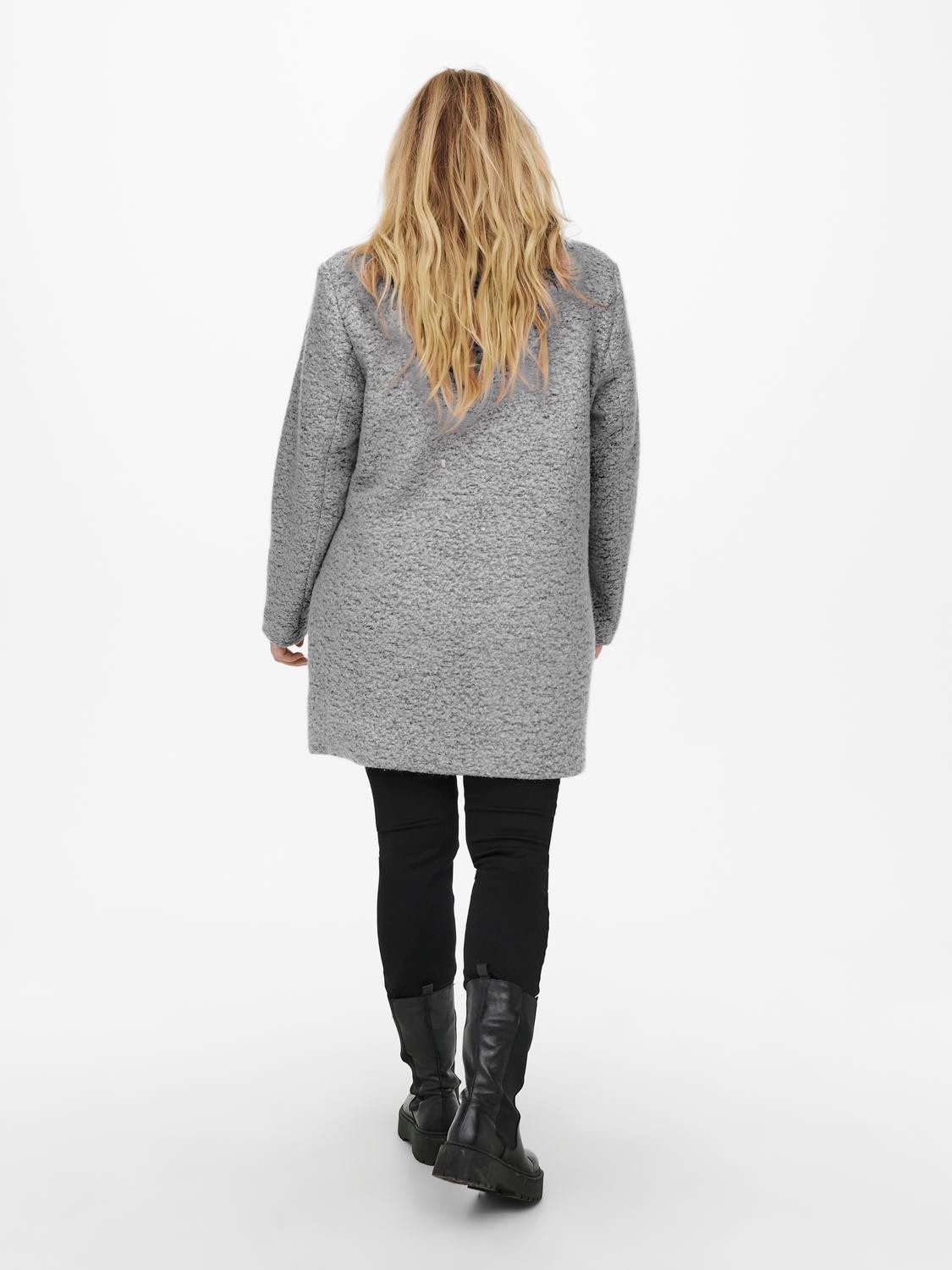 ONLY CARMAKOMA Korte jas CARNEWSOPHIA WOOL COAT OTW