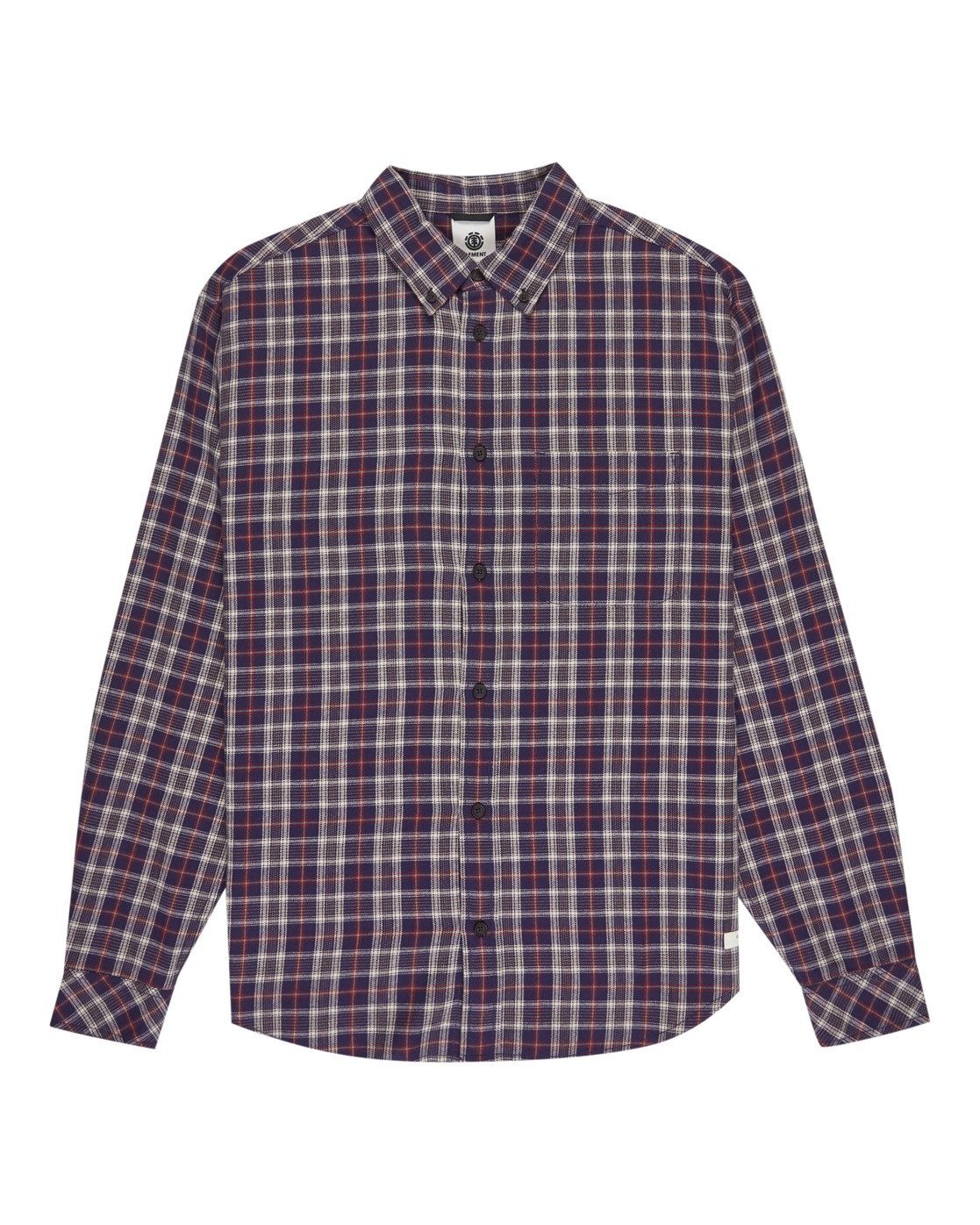 Element Overhemd met lange mouwen Button Down Regular Flannel