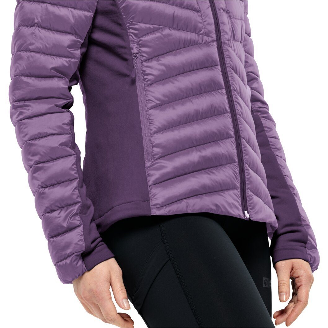 Jack Wolfskin Gewatteerde jas ROUTEBURN PRO INS JKT W winddicht, zeer waterafstotend, ademend