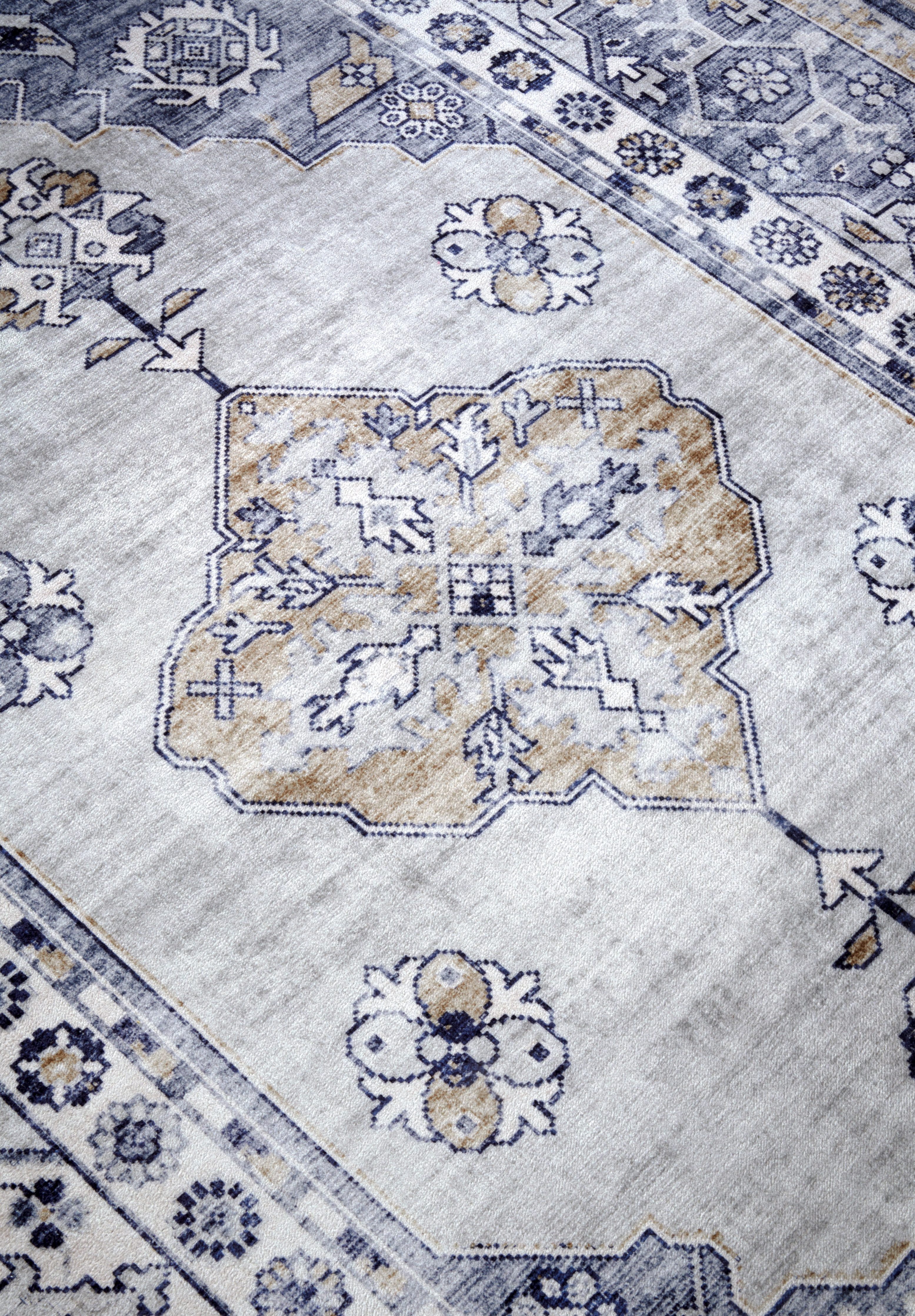 freundin Home Collection Vloerkleed Meridiem Kortpolig, antislip, oriënt, vintage, klassiek, woonkamer, gang