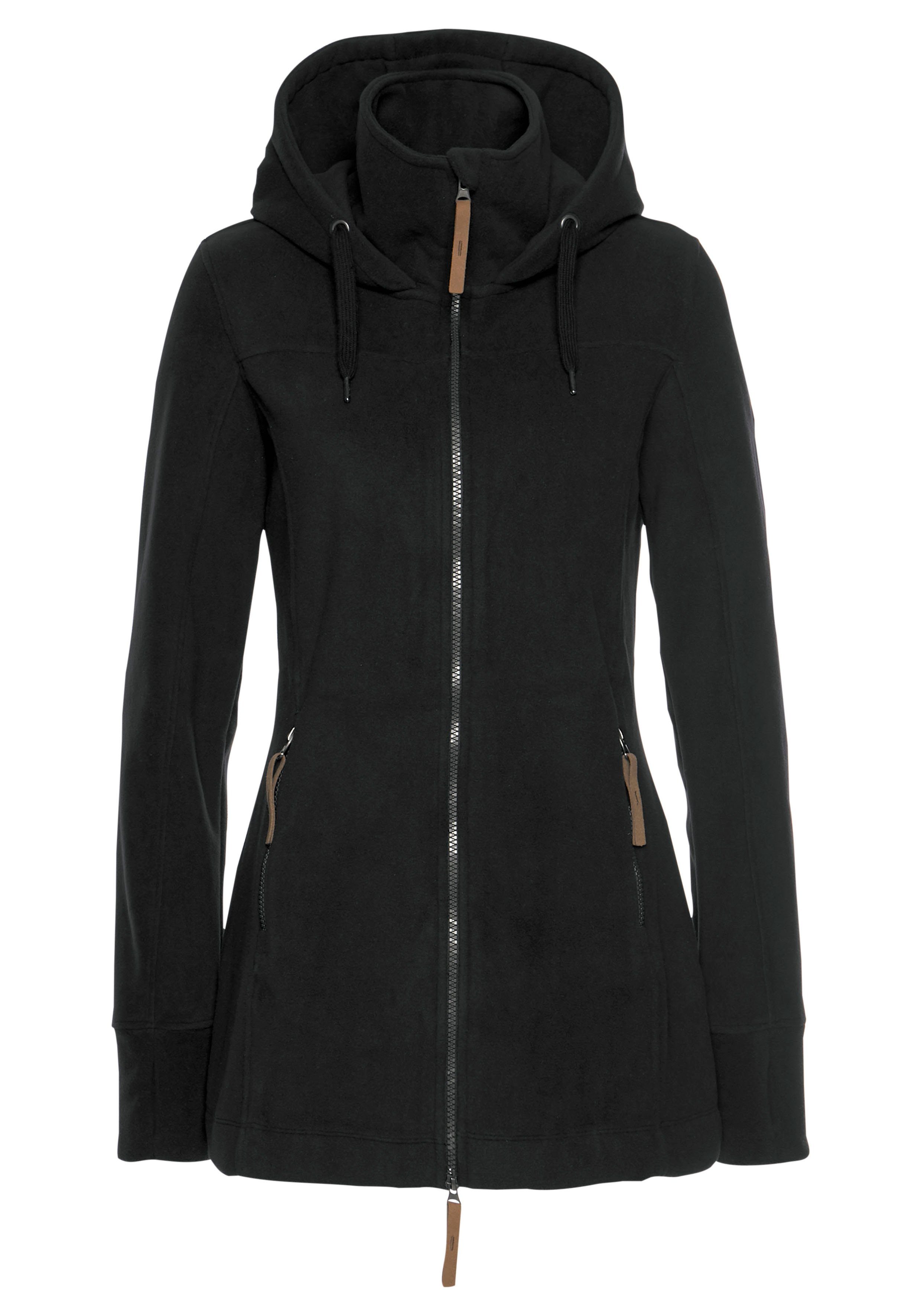 Polarino Fleecejack van fleece, ademend, sneldrogend
