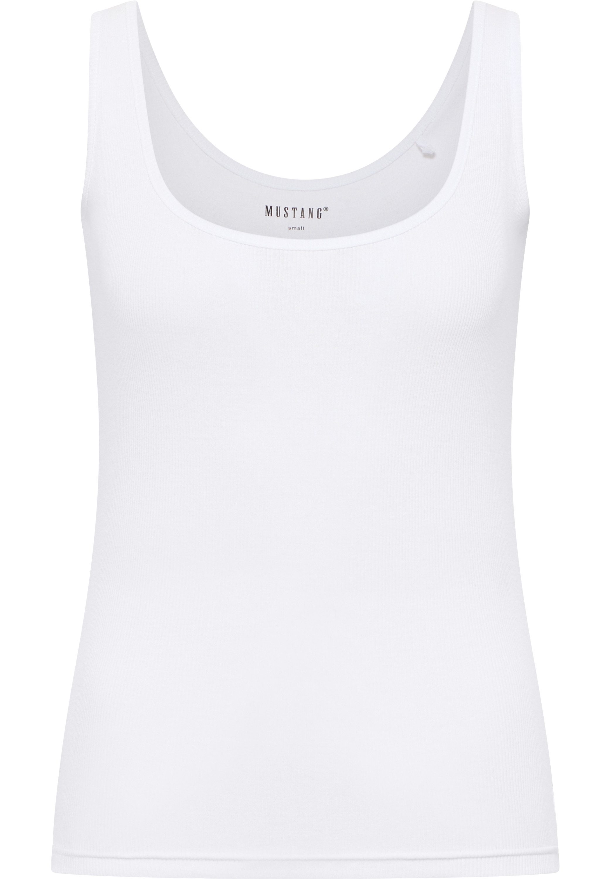 MUSTANG Top Dames stijl Lynn dames tops maat L wit