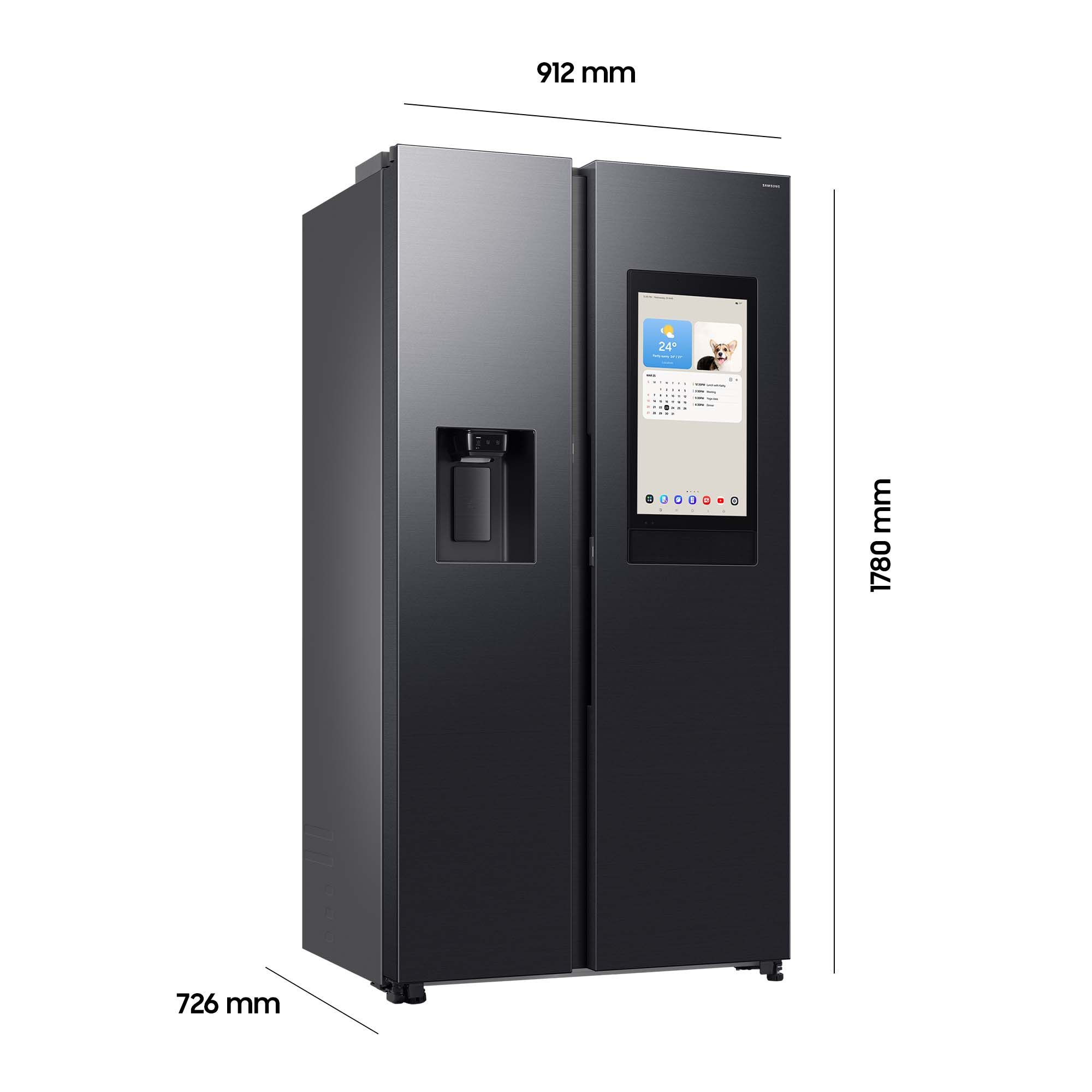Samsung Side-by-side RS90F67BEF