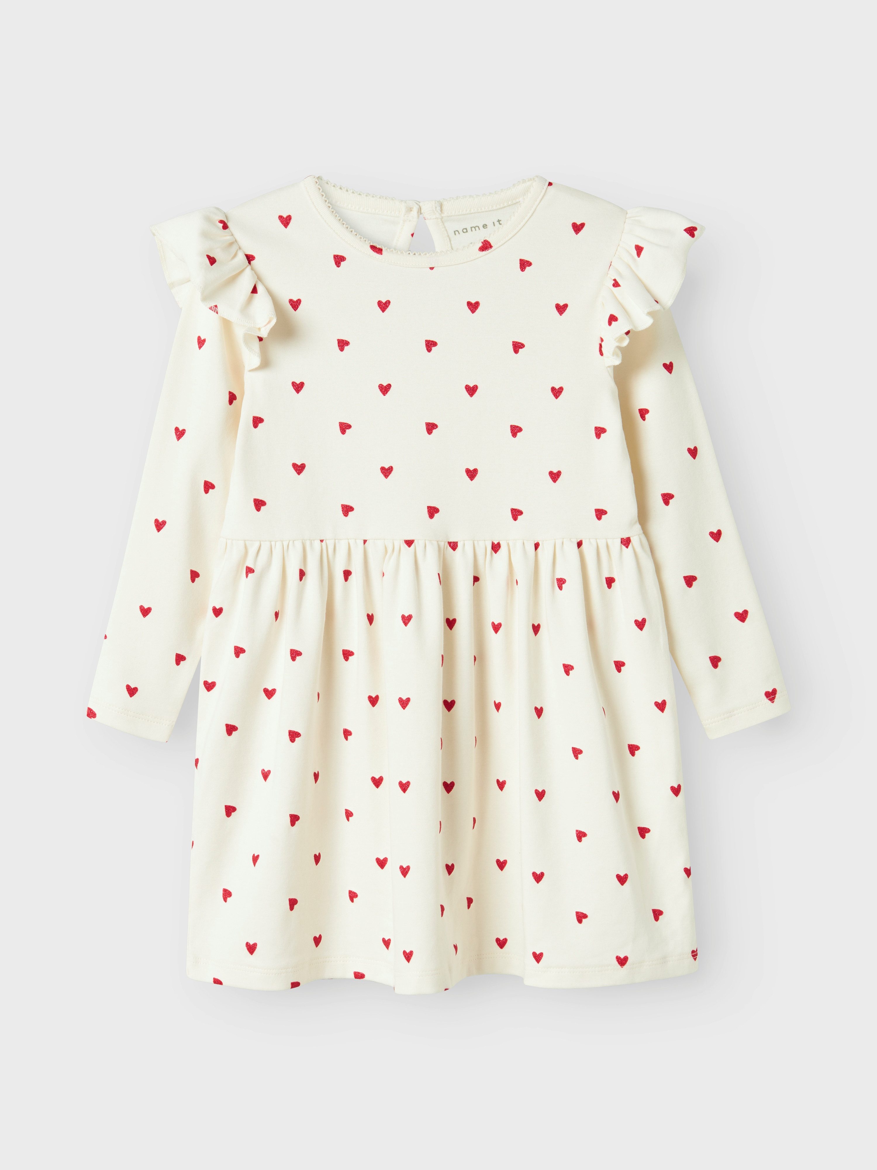 Name It Mini-jurk NMFDHEART LS DRESS