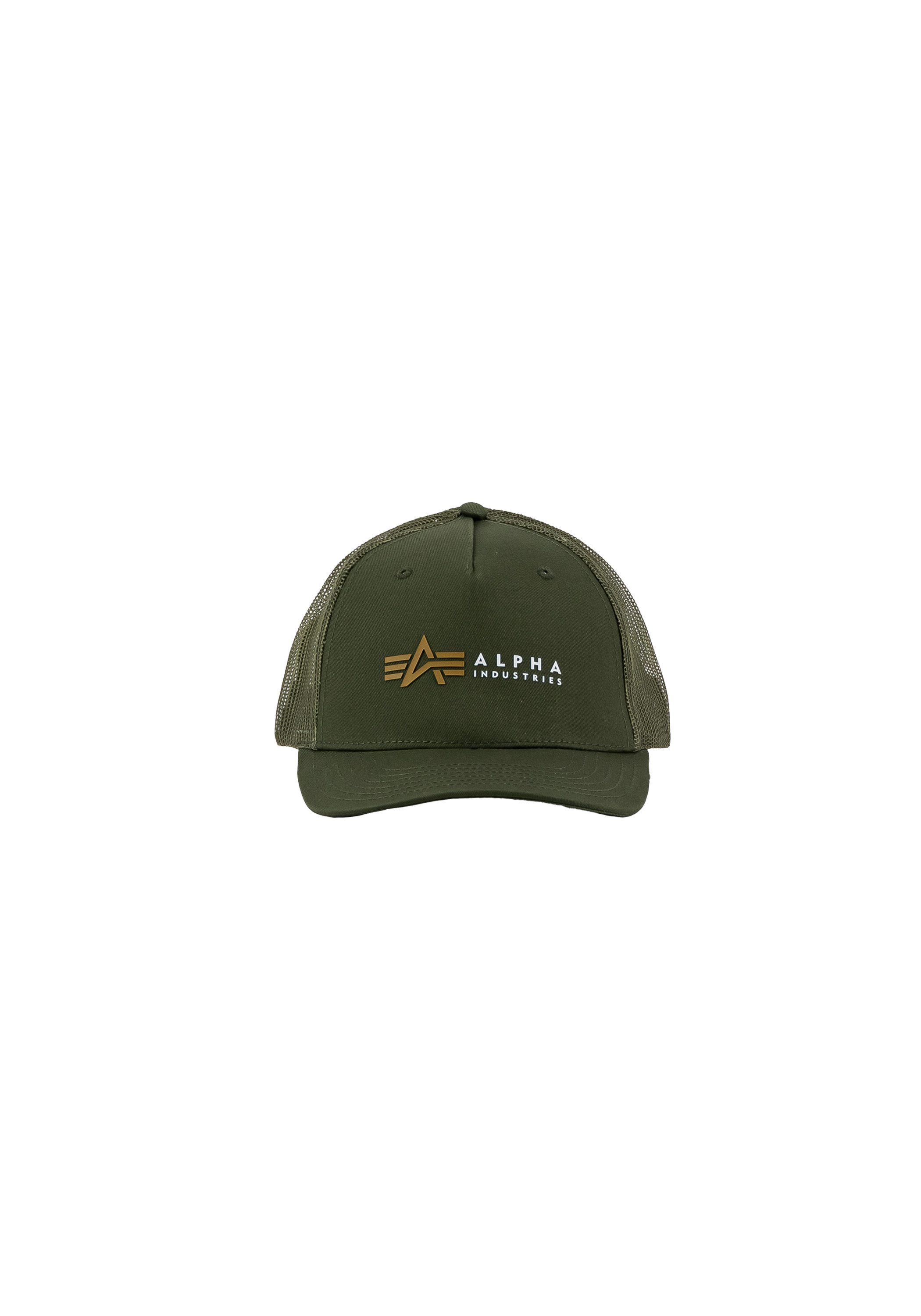 Alpha Industries Truckerpet Alpha Industries Accessoires - Headwear Alpha Label Trucker Cap