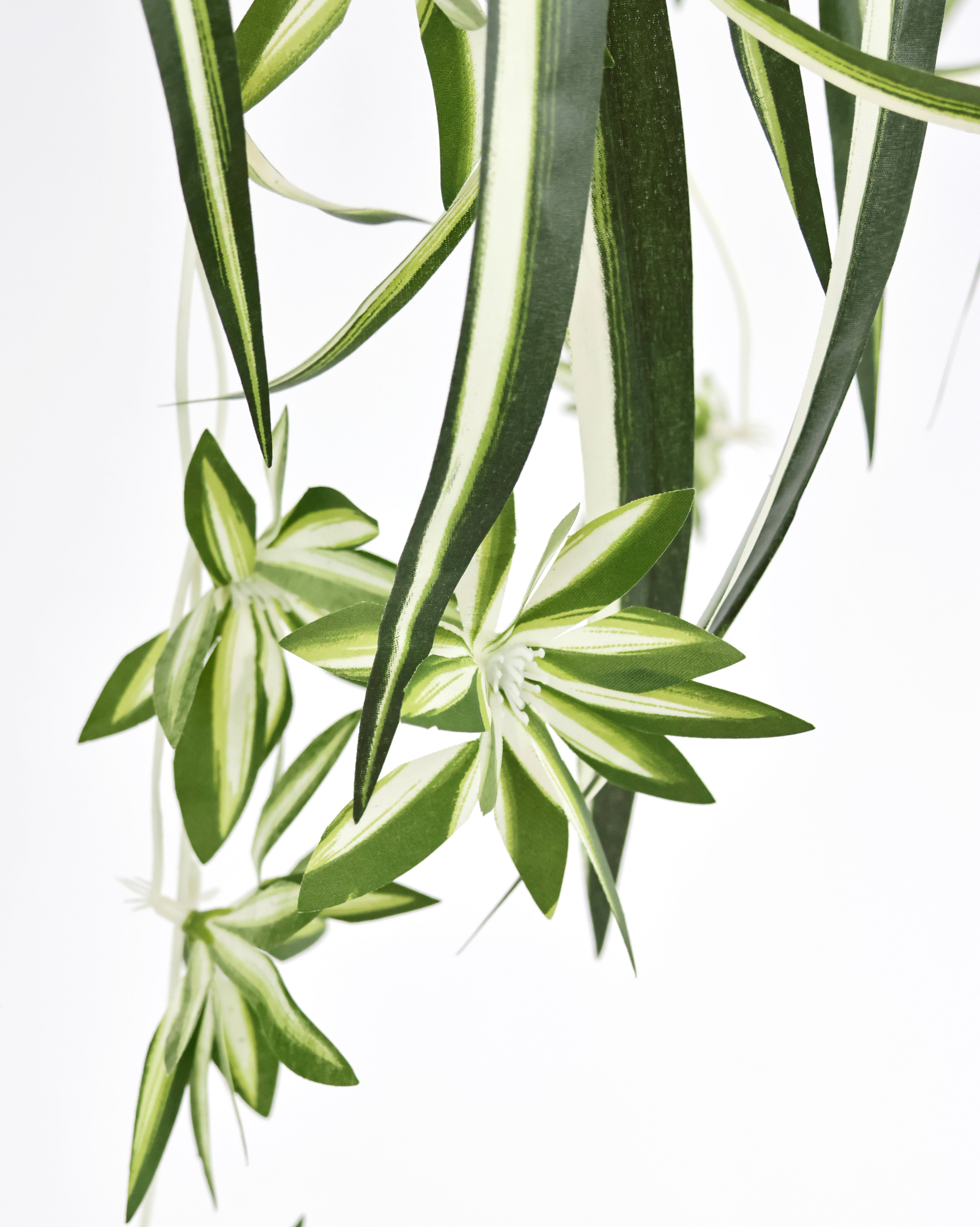 my home Kunstplant Groen/lelie Met plantenhanger, kunstmatige waterlelie (1 stuk)