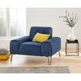exxpo - sofa fashion fauteuil blauw