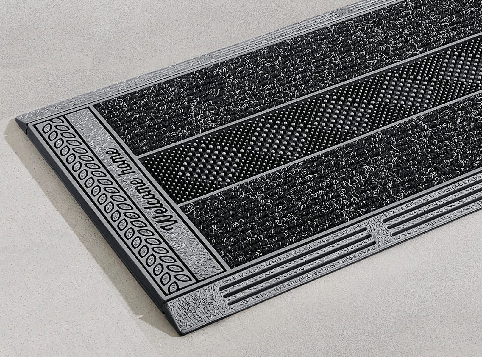 Home2Fashion Mat CenterClean XL smalle inloopmat, slijtvast, geschikt voor binnen en buiten
