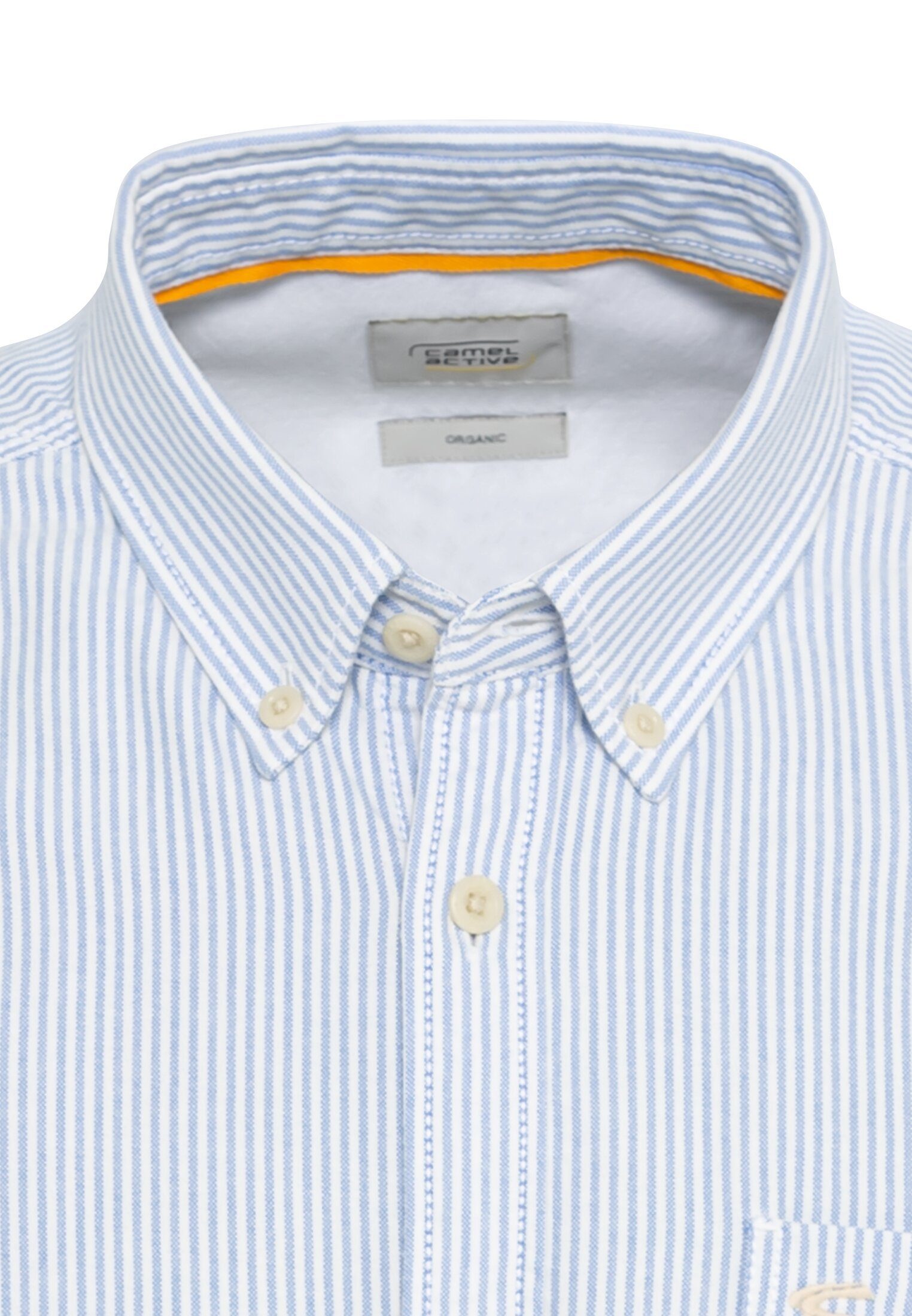 camel active Overhemd met lange mouwen met button-downkraag